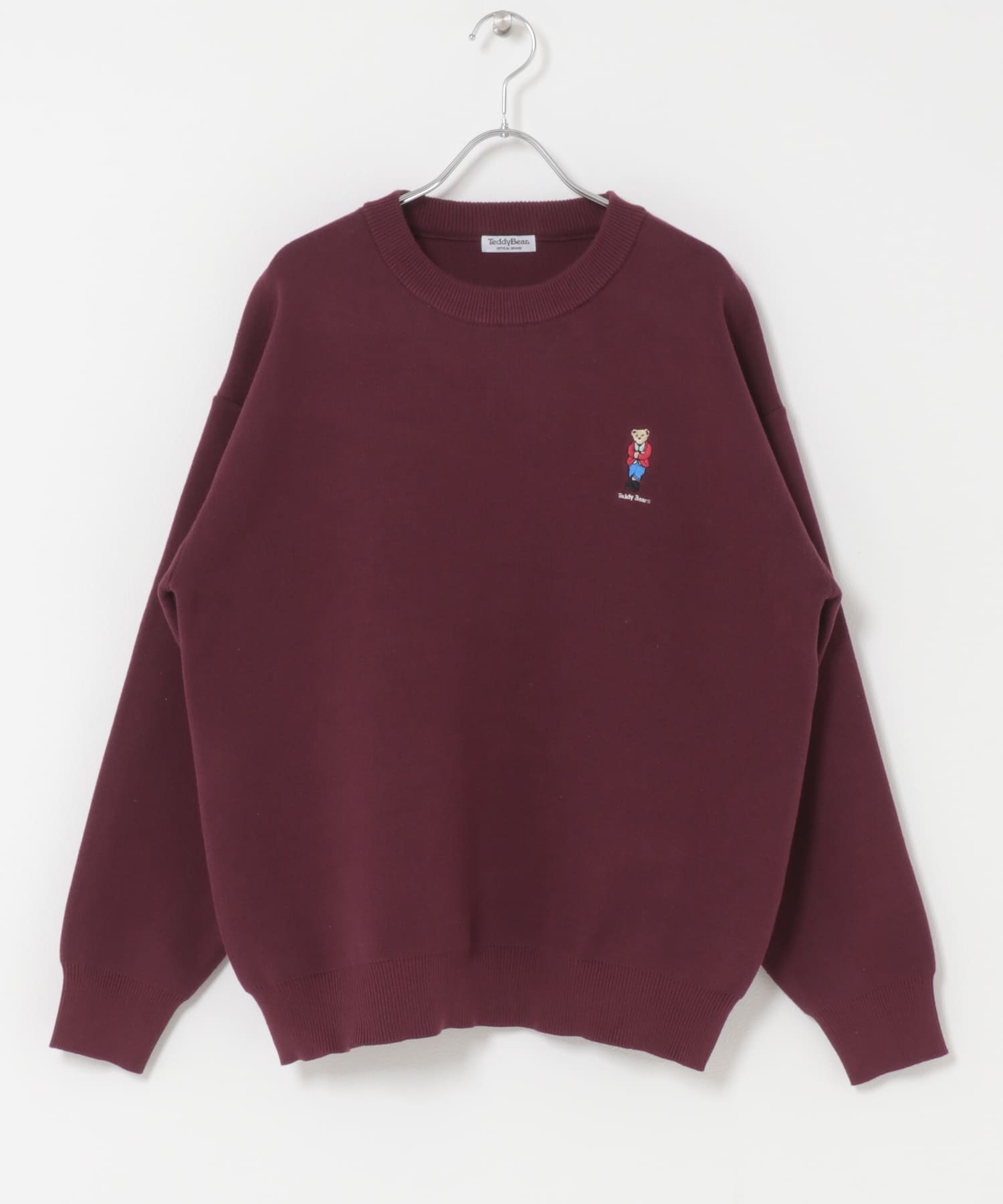 Teddy Bear スウェットライクニット BGD M