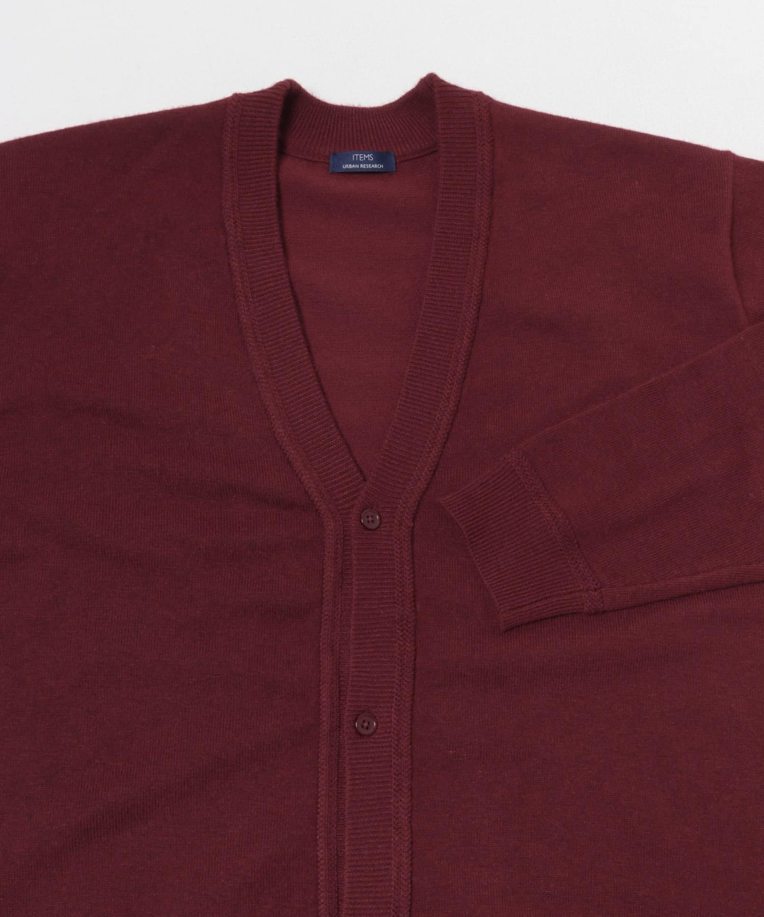 SILK×WOOL MIXニットカーディガン BGD M