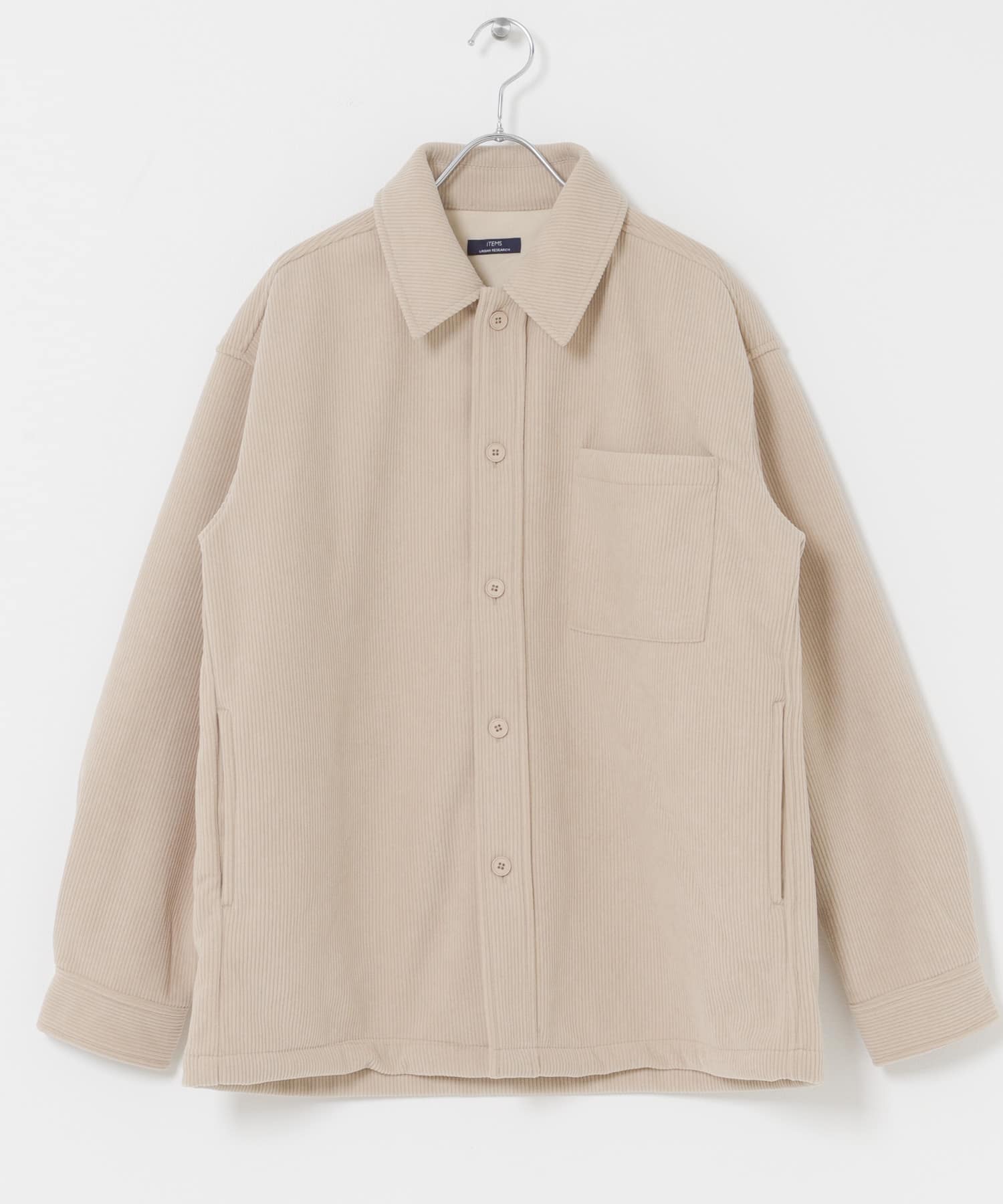 裏フリースボンディングコーデュロイジャケット L.BEG M