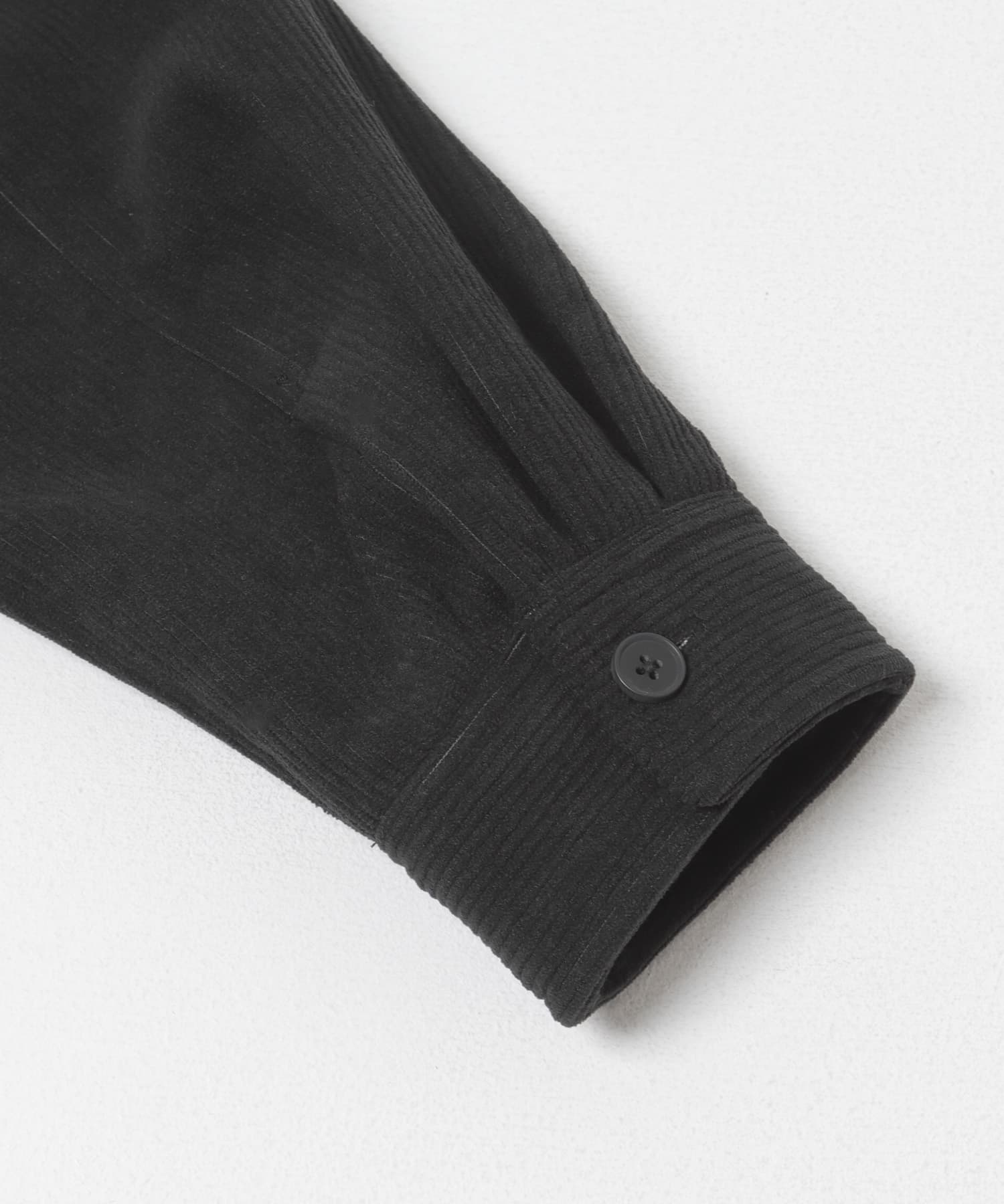 裏フリースボンディングコーデュロイジャケット BLK M