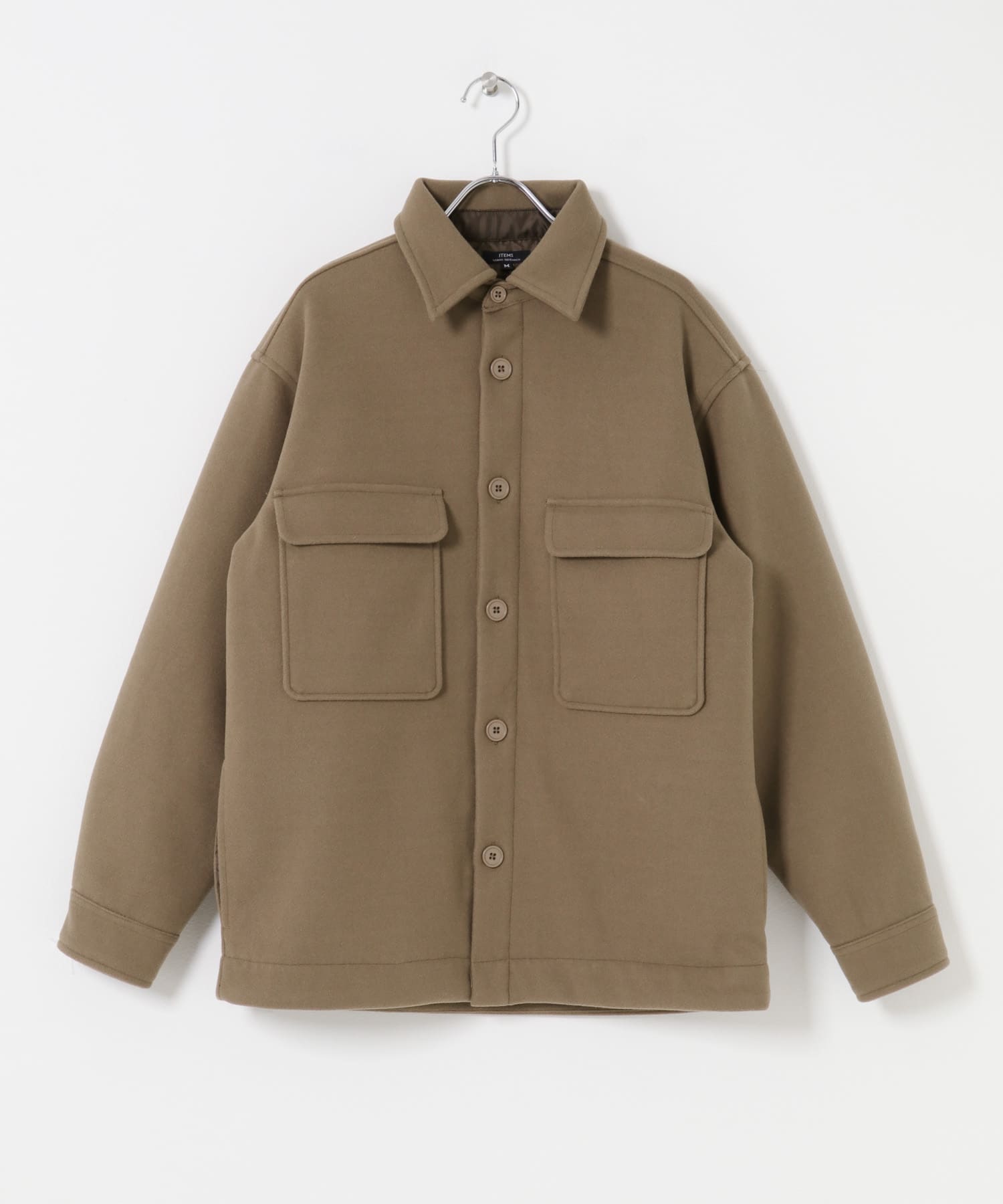 発熱ジャージメルトンCPOキルトジャケット MOC M