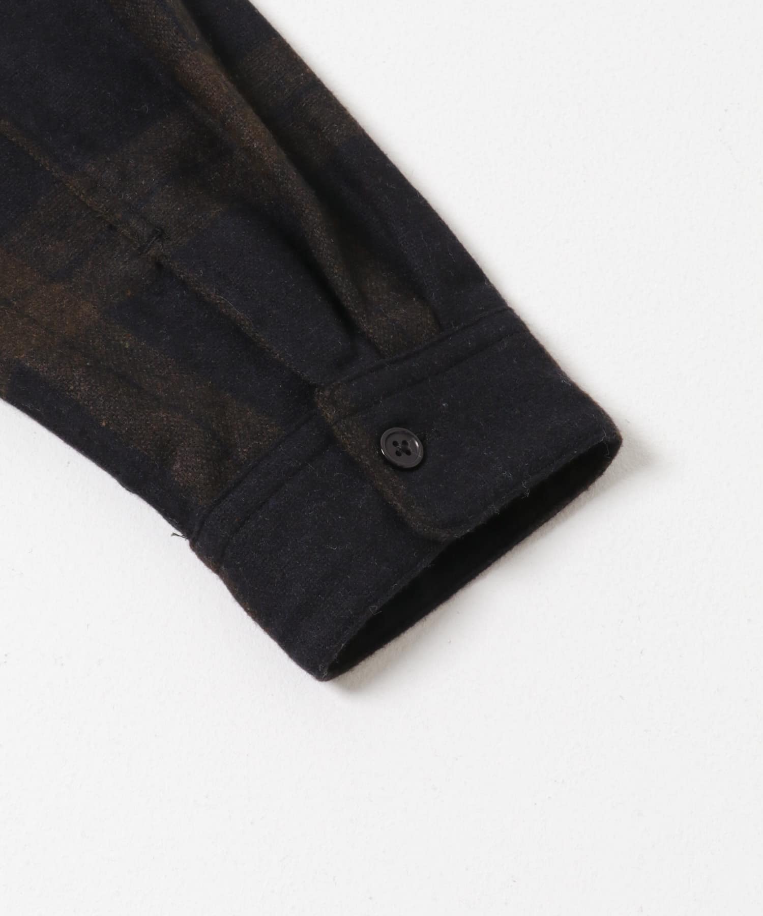 バイオウォッシュフランネルレギュラーシャツ CHK M