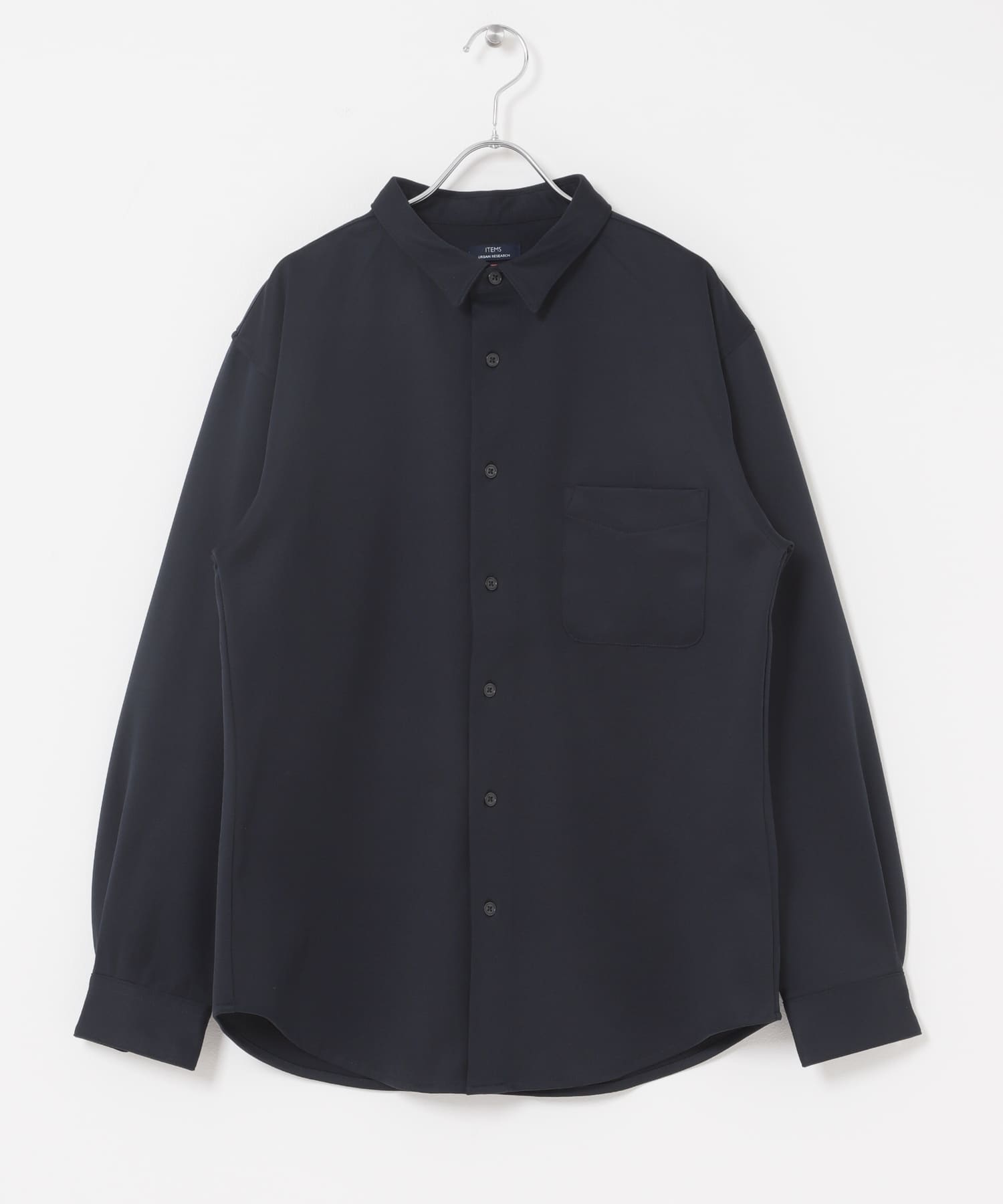 360°stretchカットソーシャツ DARK NAVY M