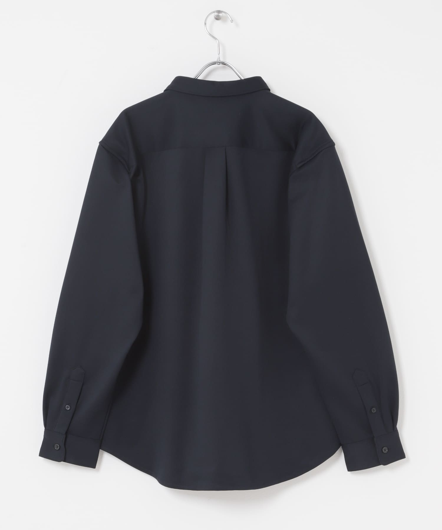 360°stretchカットソーシャツ DARK NAVY M