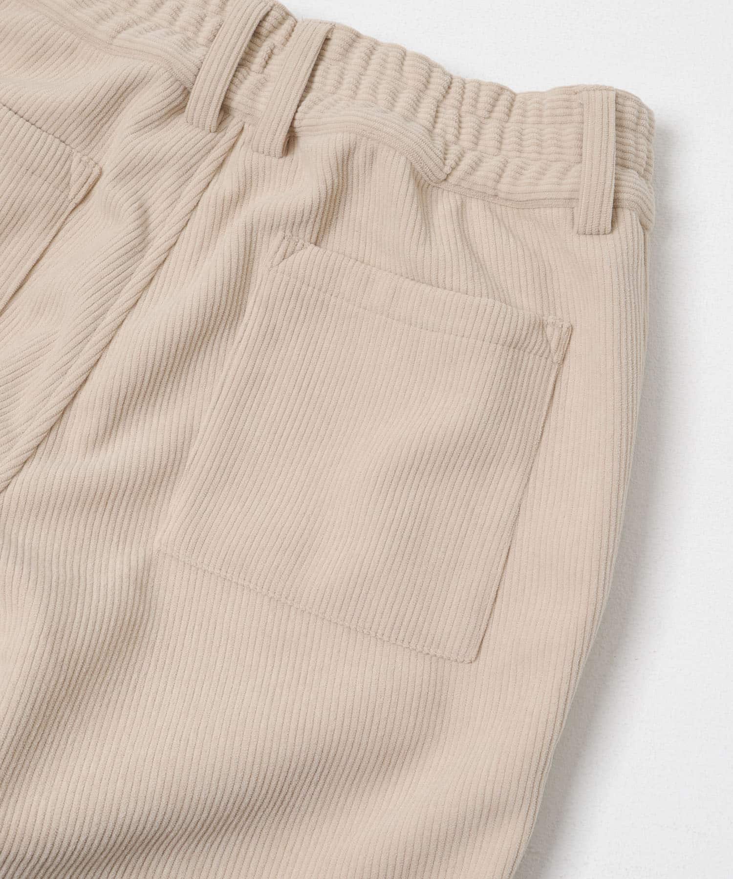 裏フリースボンディングコーデュロイパンツ L.BEG S