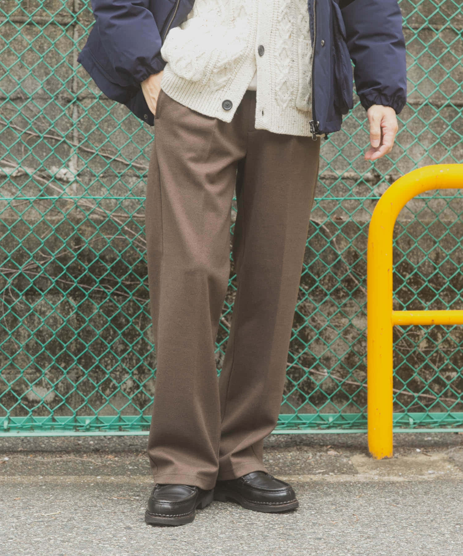 静電気防止 ウールタッチTRスラックス