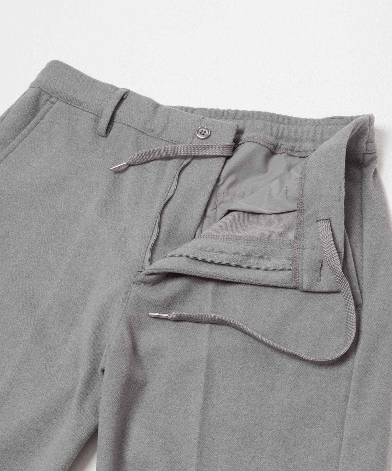 発熱機能 センタープレス スラックス GRY M