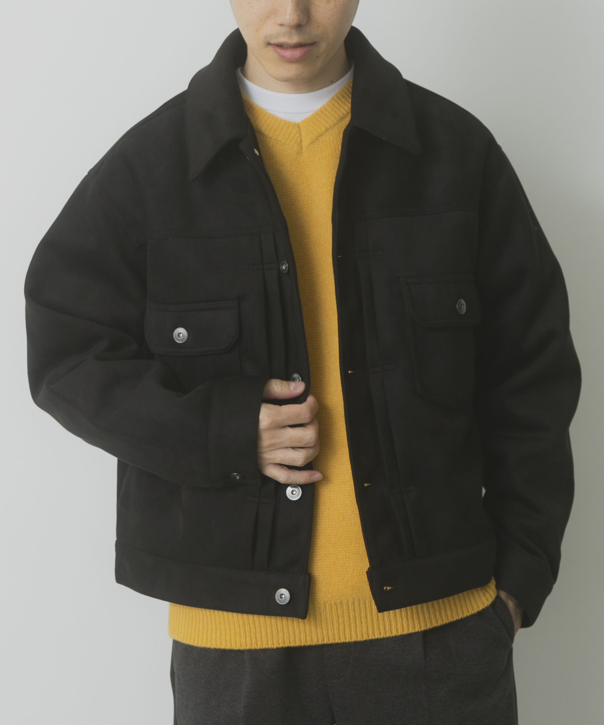 F.S. プリーテッドジャケット