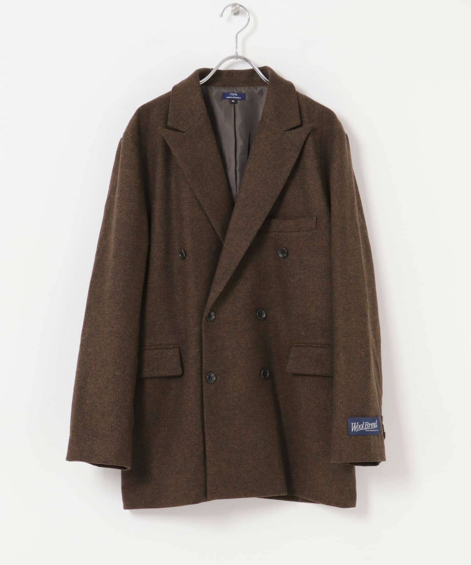 ウール混ダブルブレストジャケット(M MOC): アウター｜URBAN RESEARCH