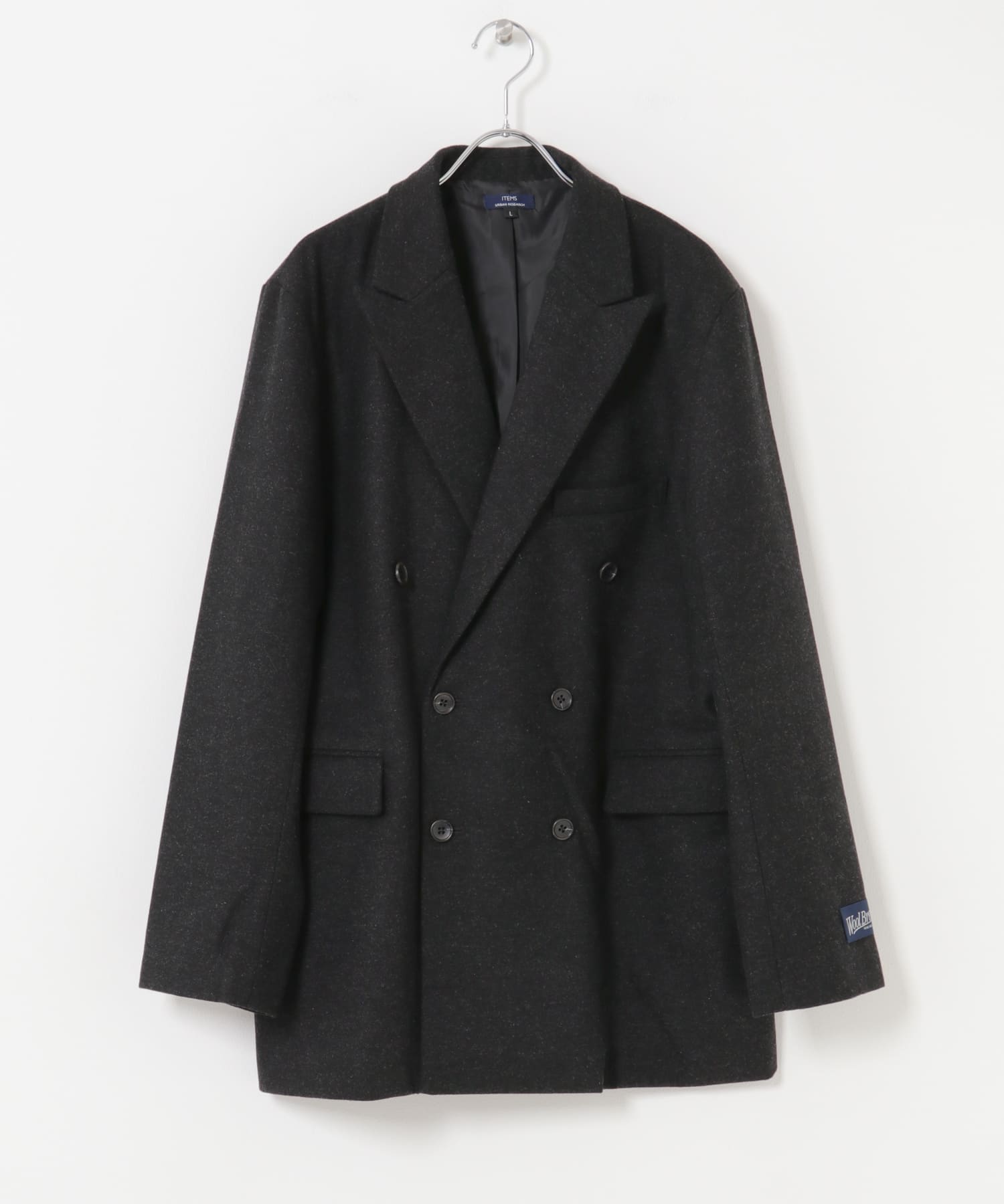 ウール混ダブルブレストジャケット(M MOC): アウター｜URBAN RESEARCH