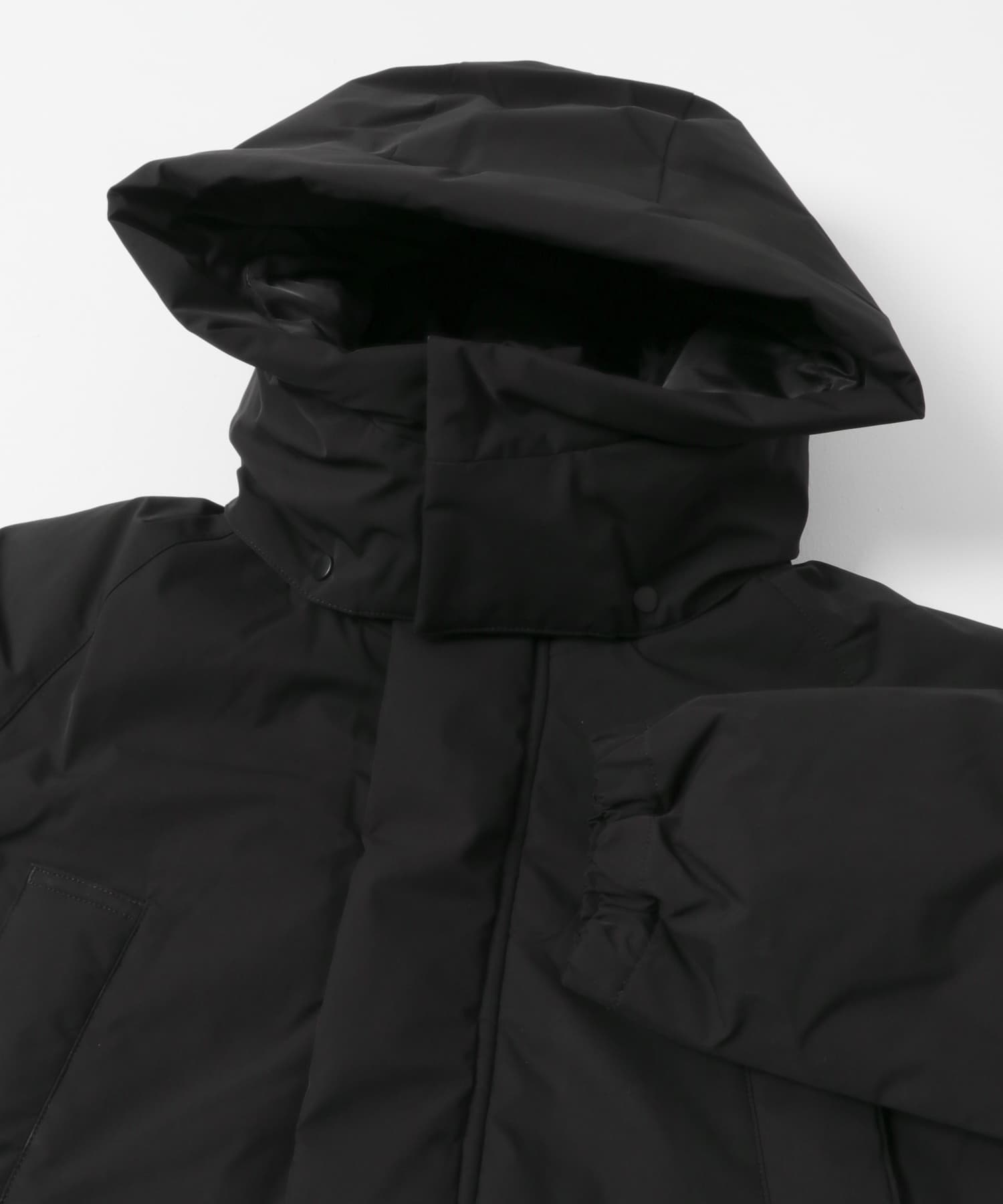 THERMOLITEデタッチャブルフードジャケット BLK M