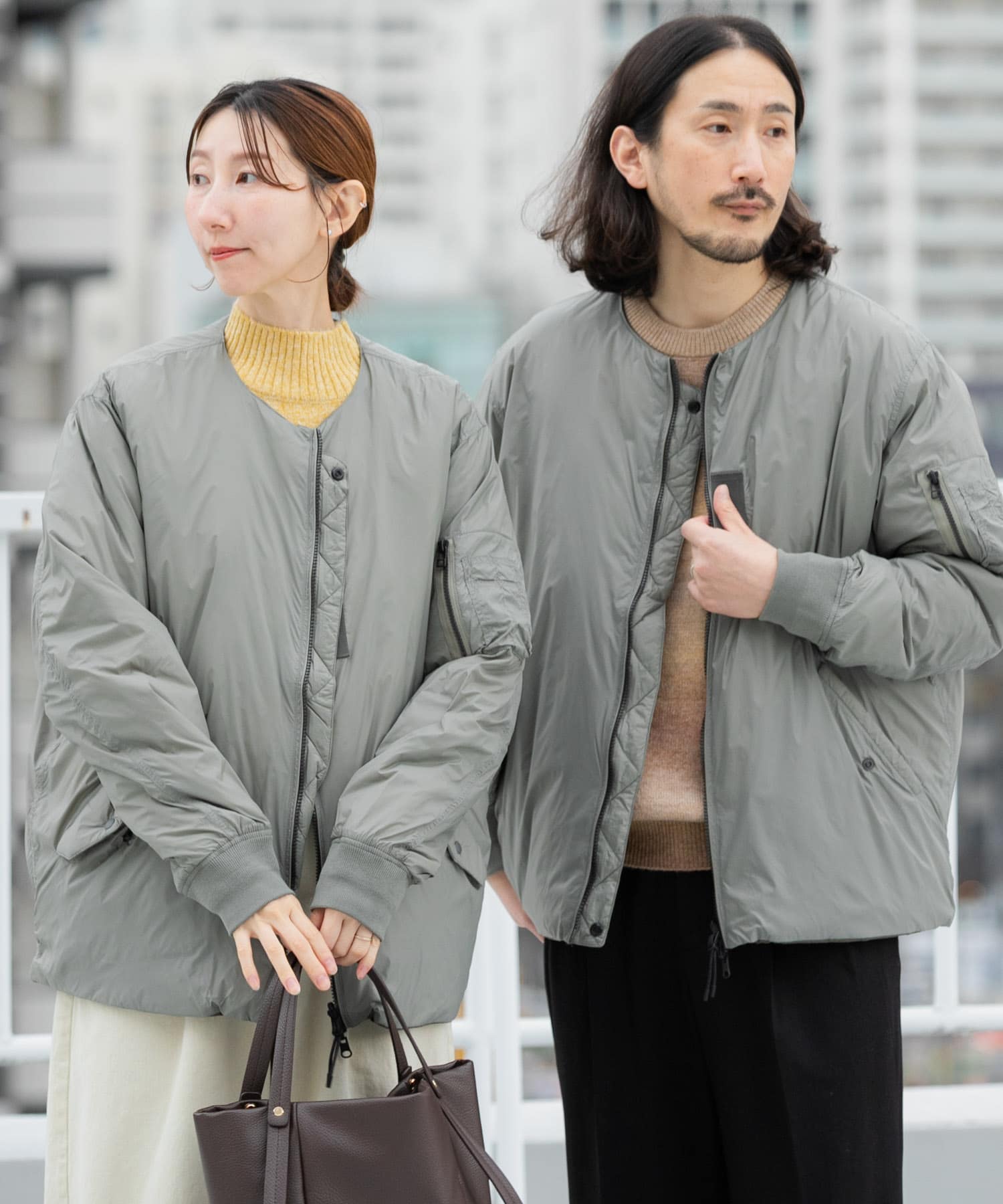 TAION　Reversible MA-1 Down Jacket