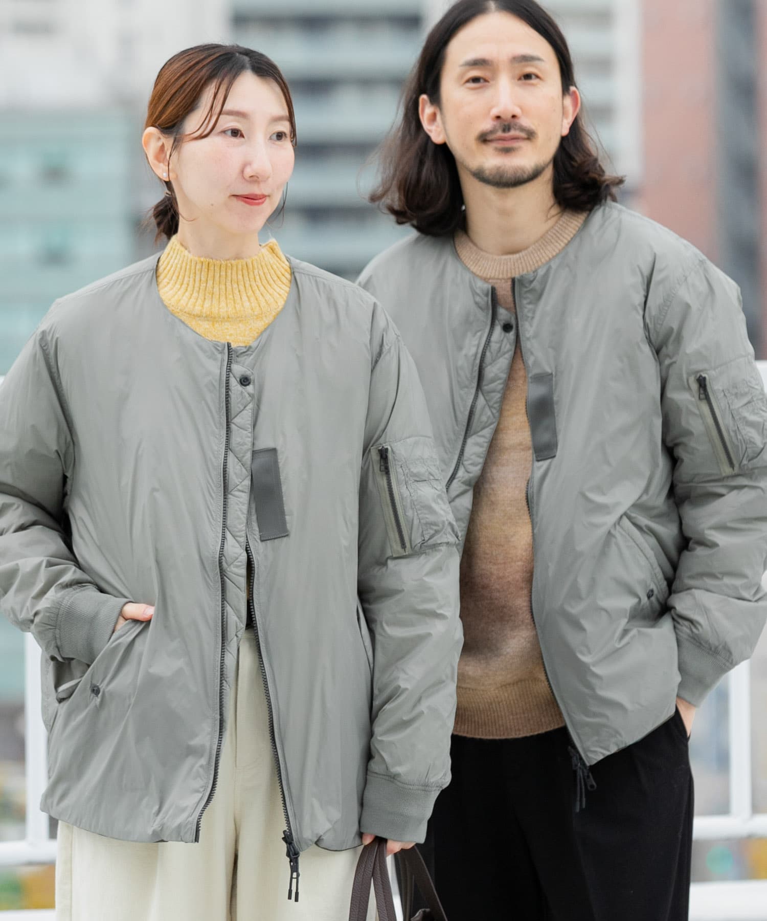 身長：164cm サイズ：M / 身長：173cm サイズ：M