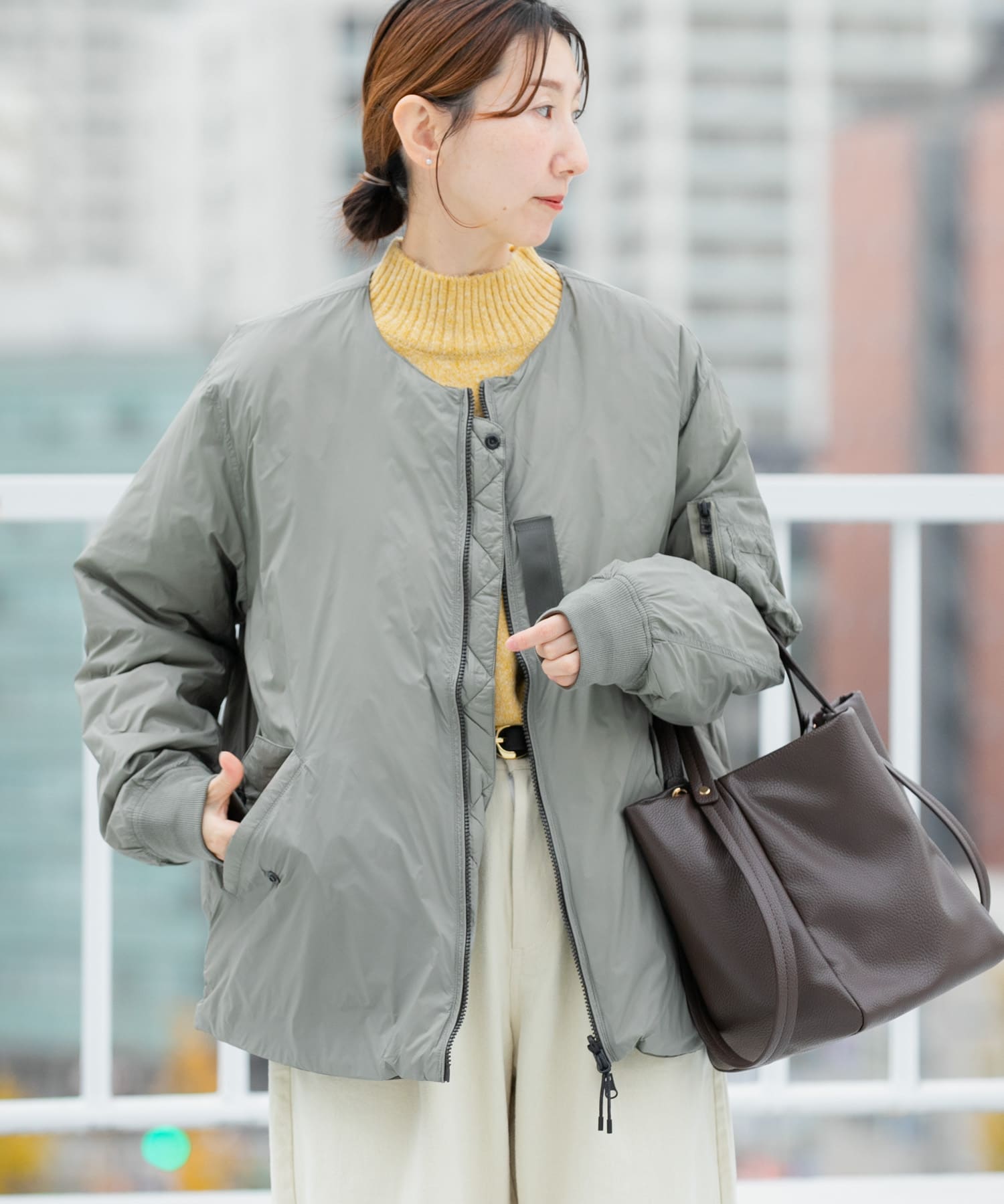 身長：164cm サイズ：M