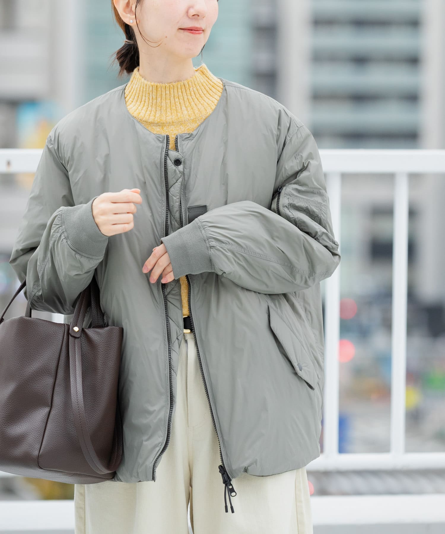 身長：164cm サイズ：M