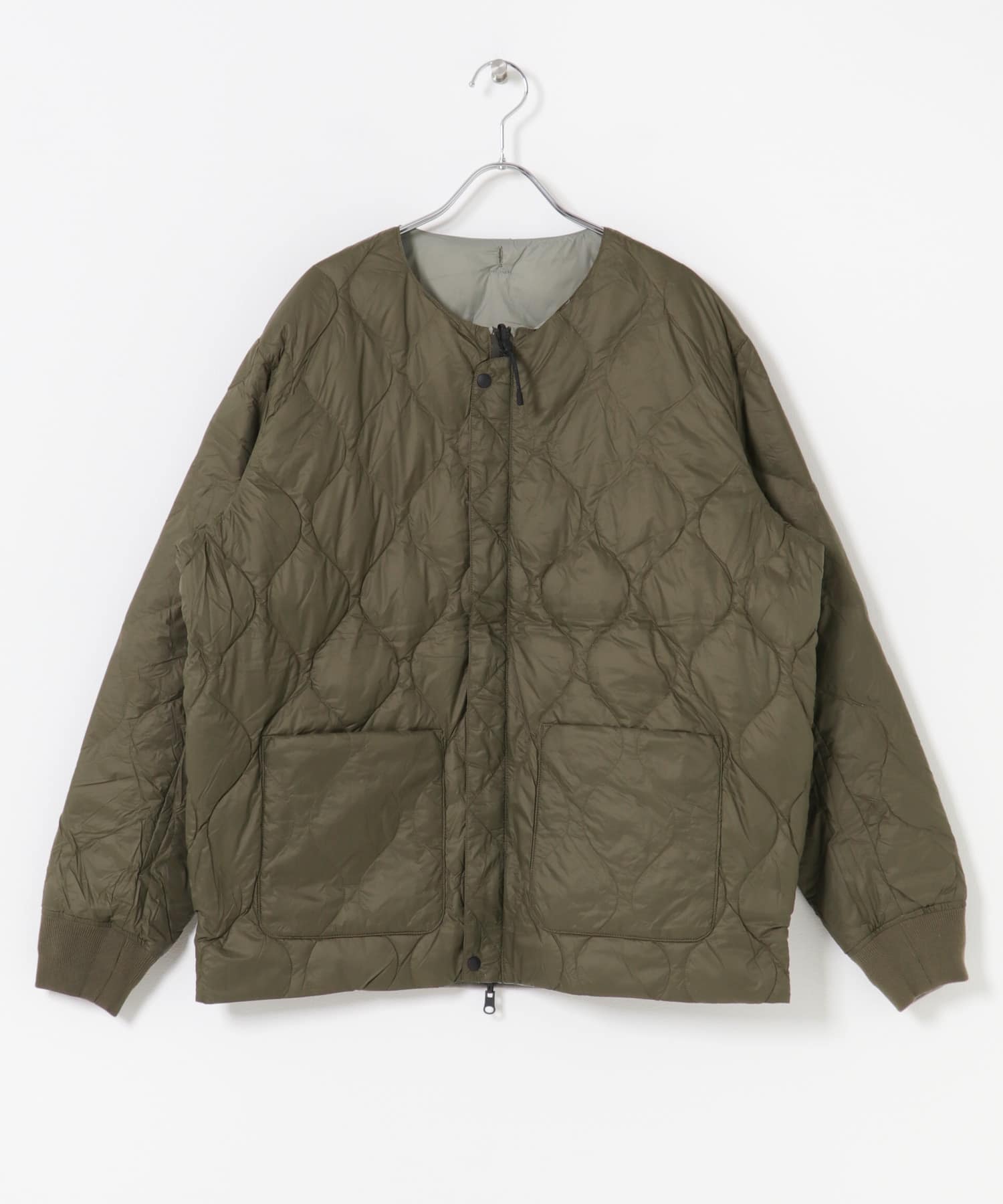 TAION Reversible MA-1 Down Jacket(M S.GRN×OLV): アウター｜URBAN
