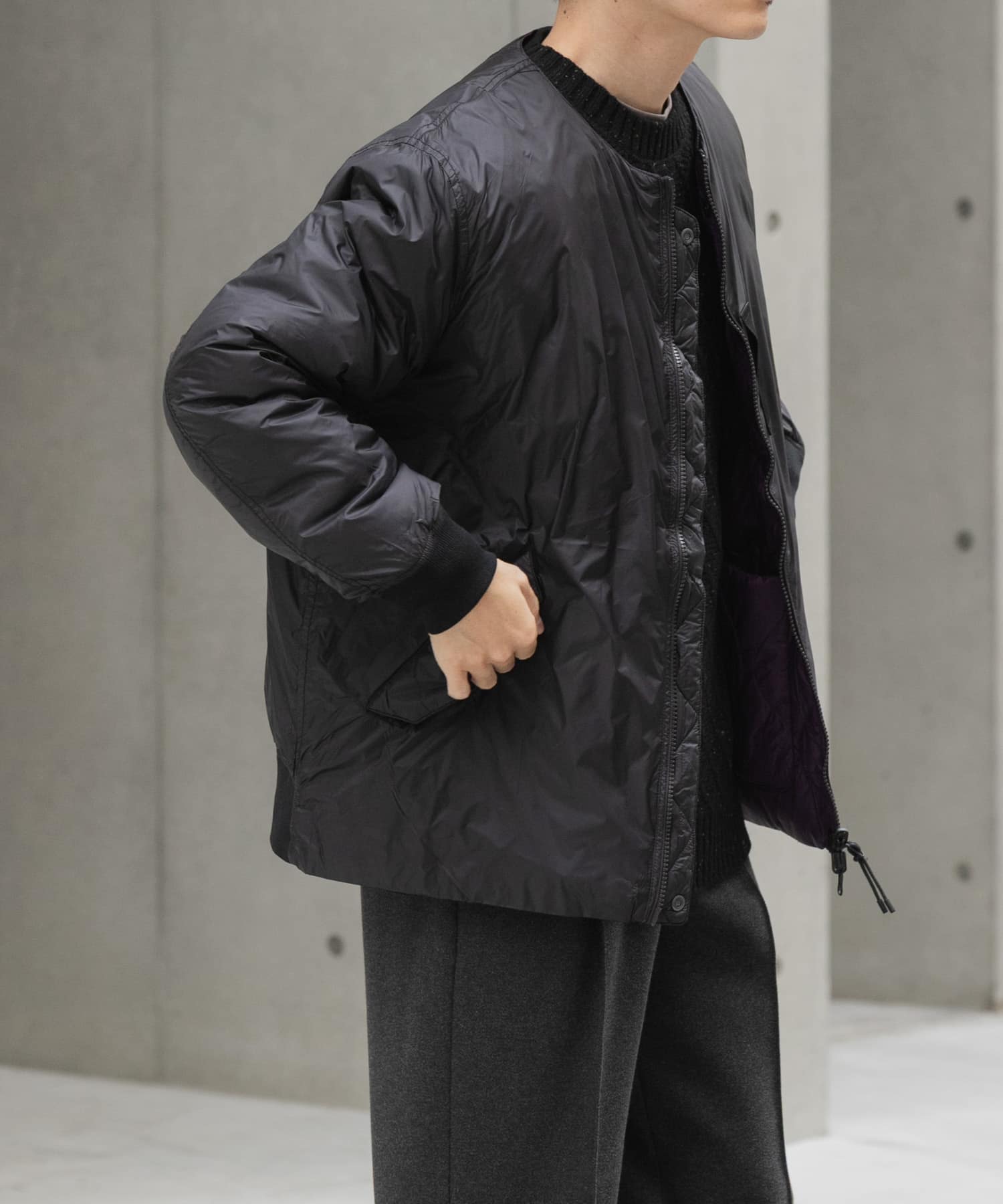 TAION　Reversible MA-1 Down Jacket