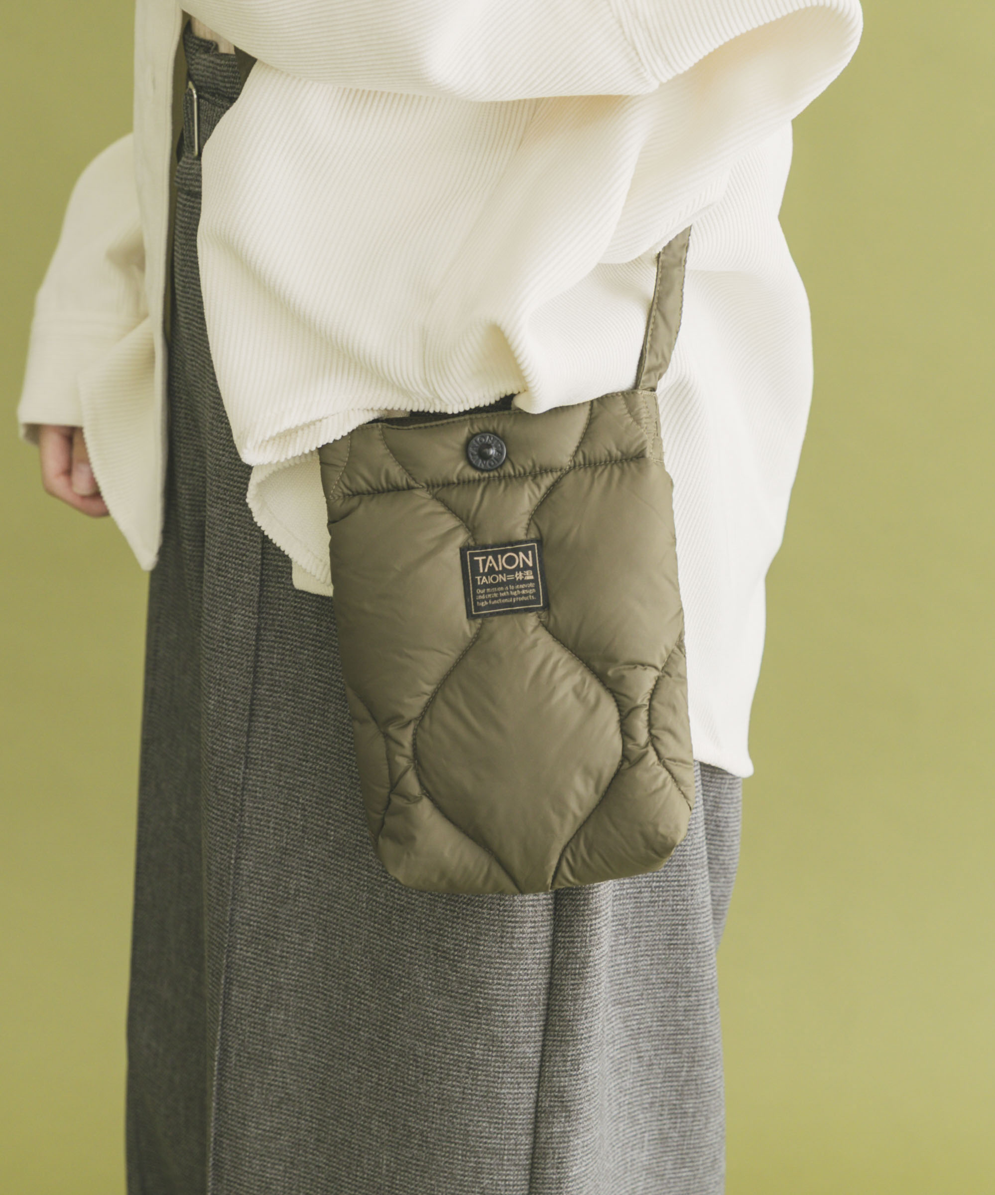 TAION Cross Body Down Bag -S