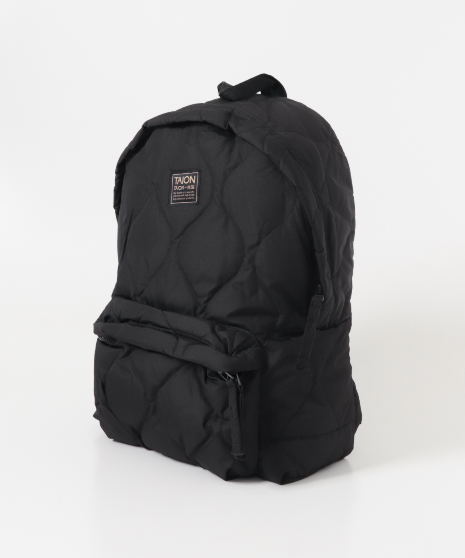 TAION　Military Down Back Pack BLK -