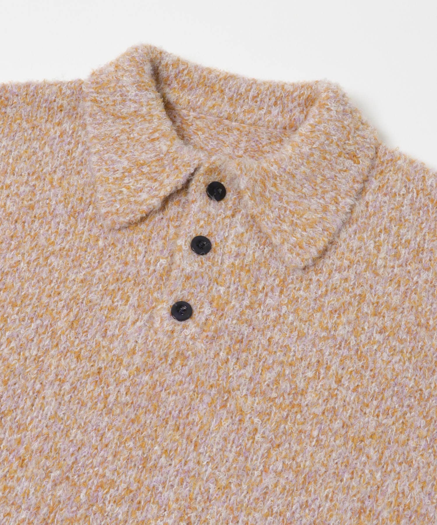 ネップミックスポロニット PNK Free