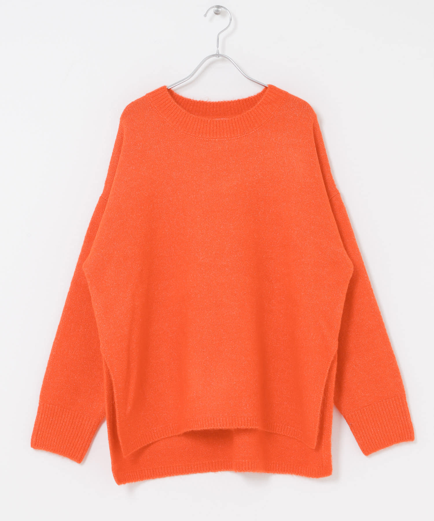 サイドスリットニットプルオーバー ORG Free