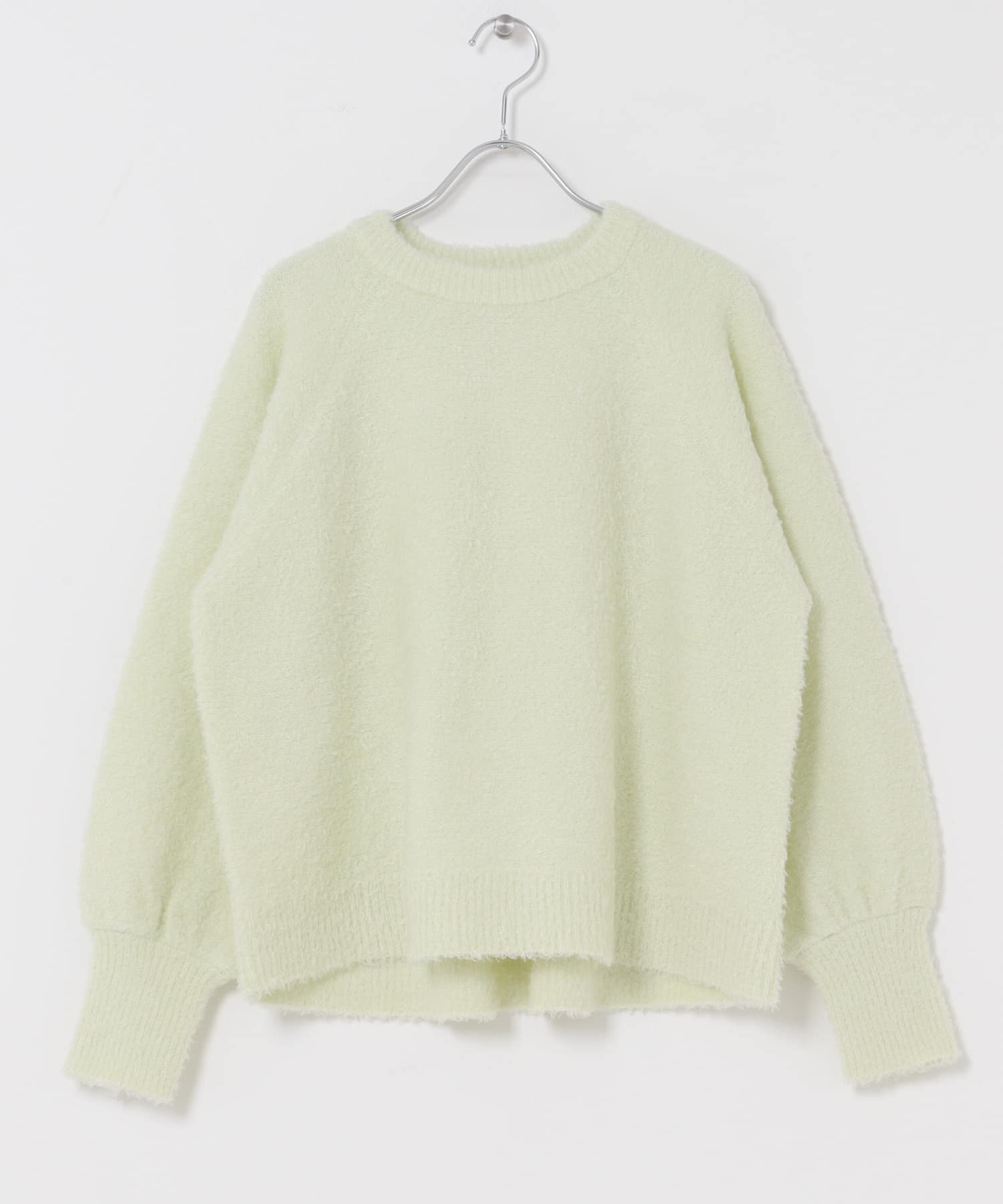 ボリュームスリーブラグランニット MNT Free