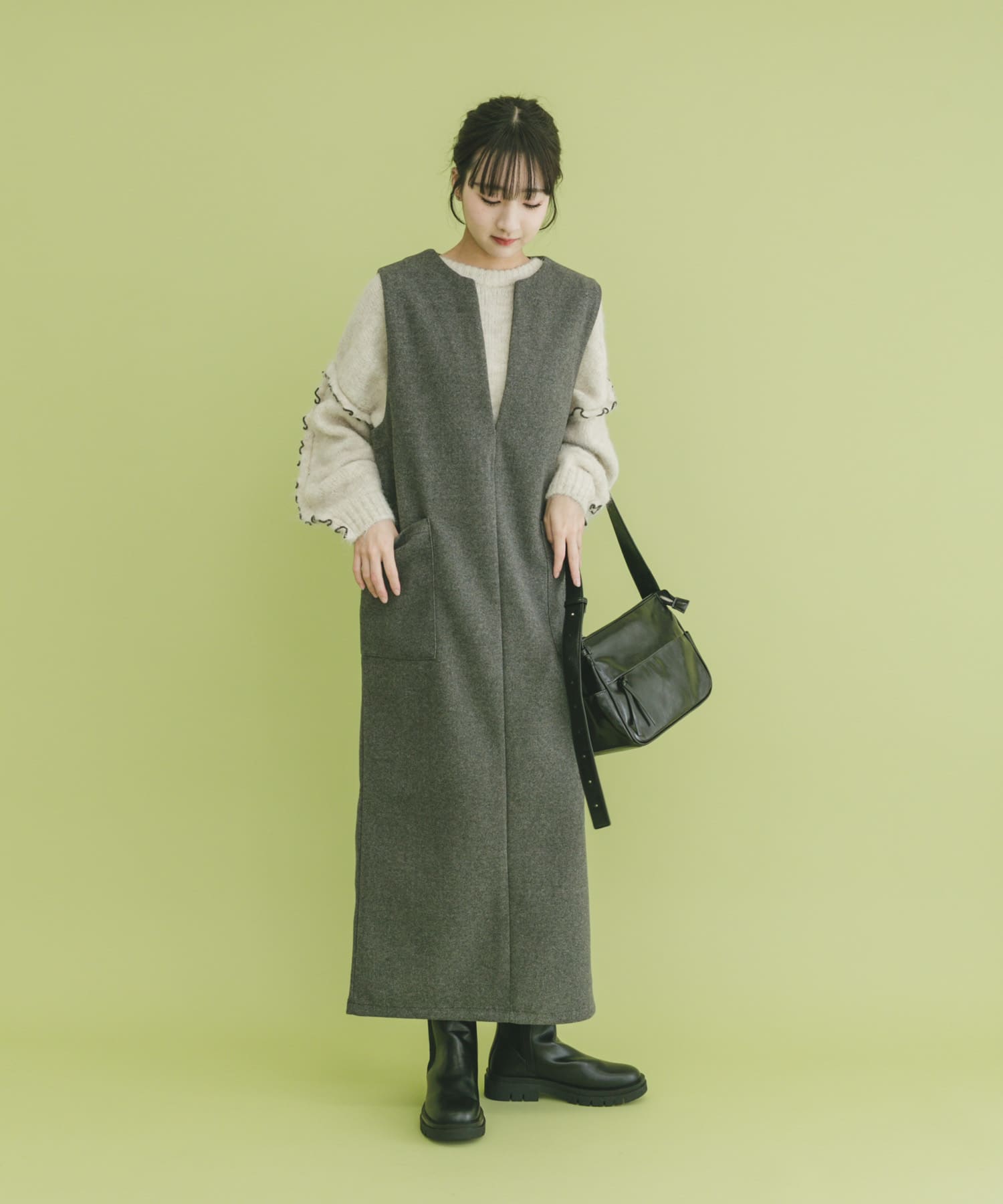 身長：160cm サイズ：FREE