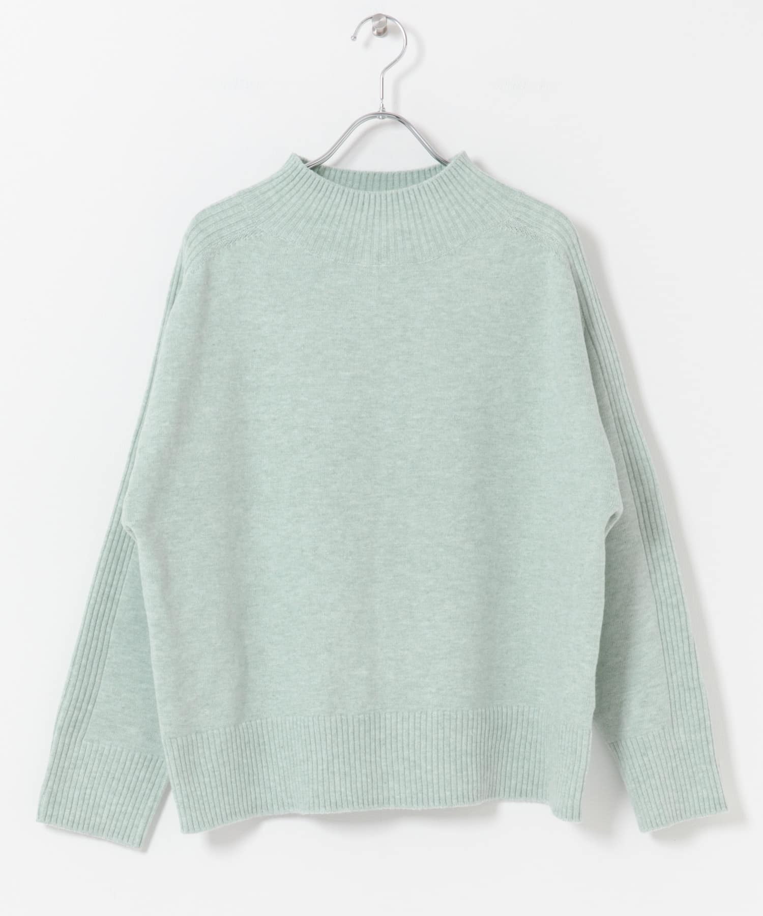 ショルダーリブハイネックニット MNT FREE