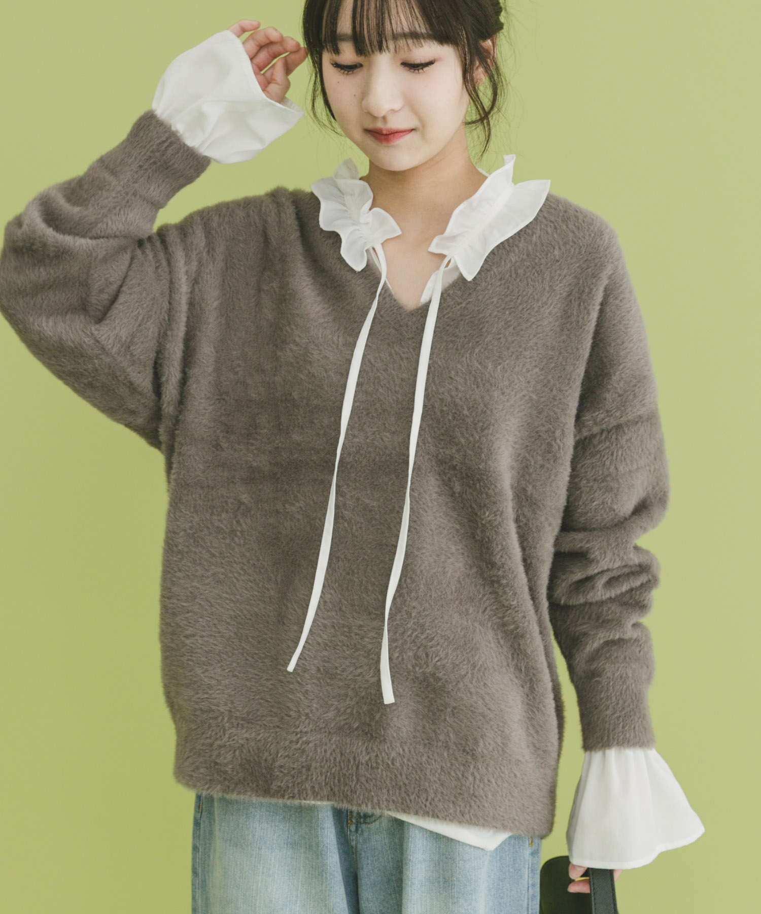 身長：160cm サイズ：FREE