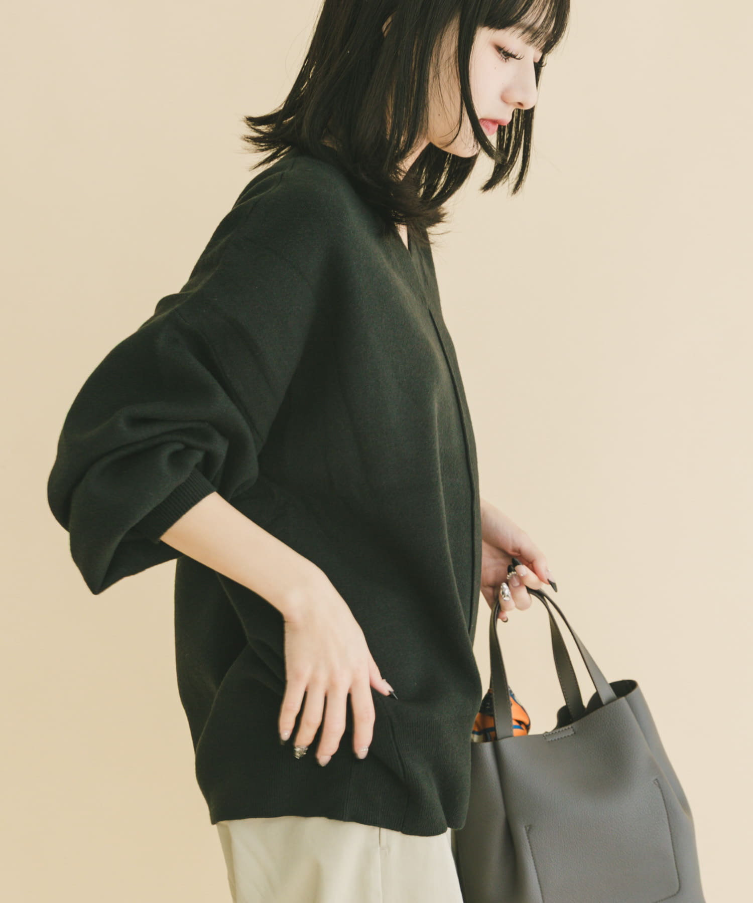 身長：160cm サイズ：Free