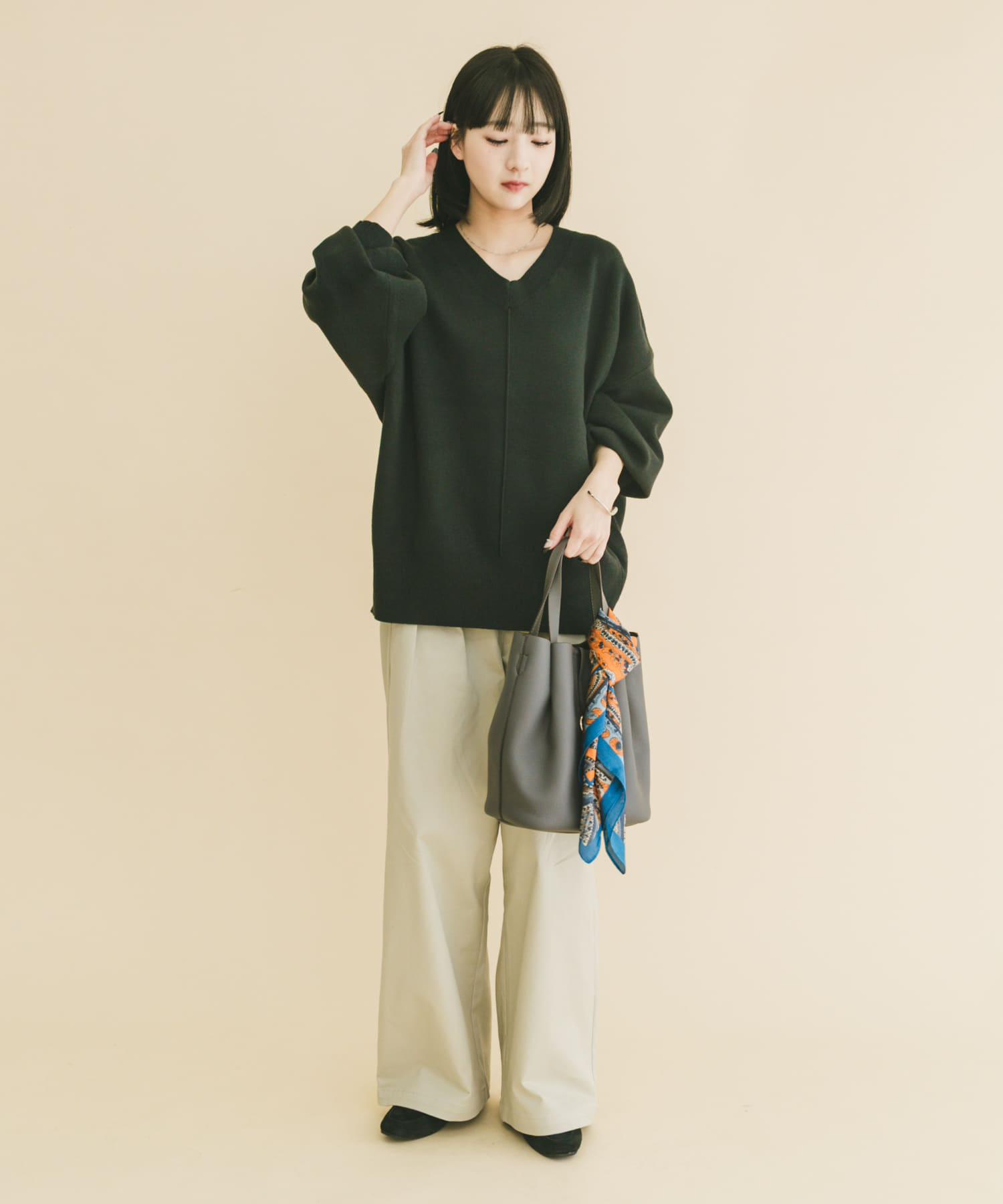 身長：160cm サイズ：Free