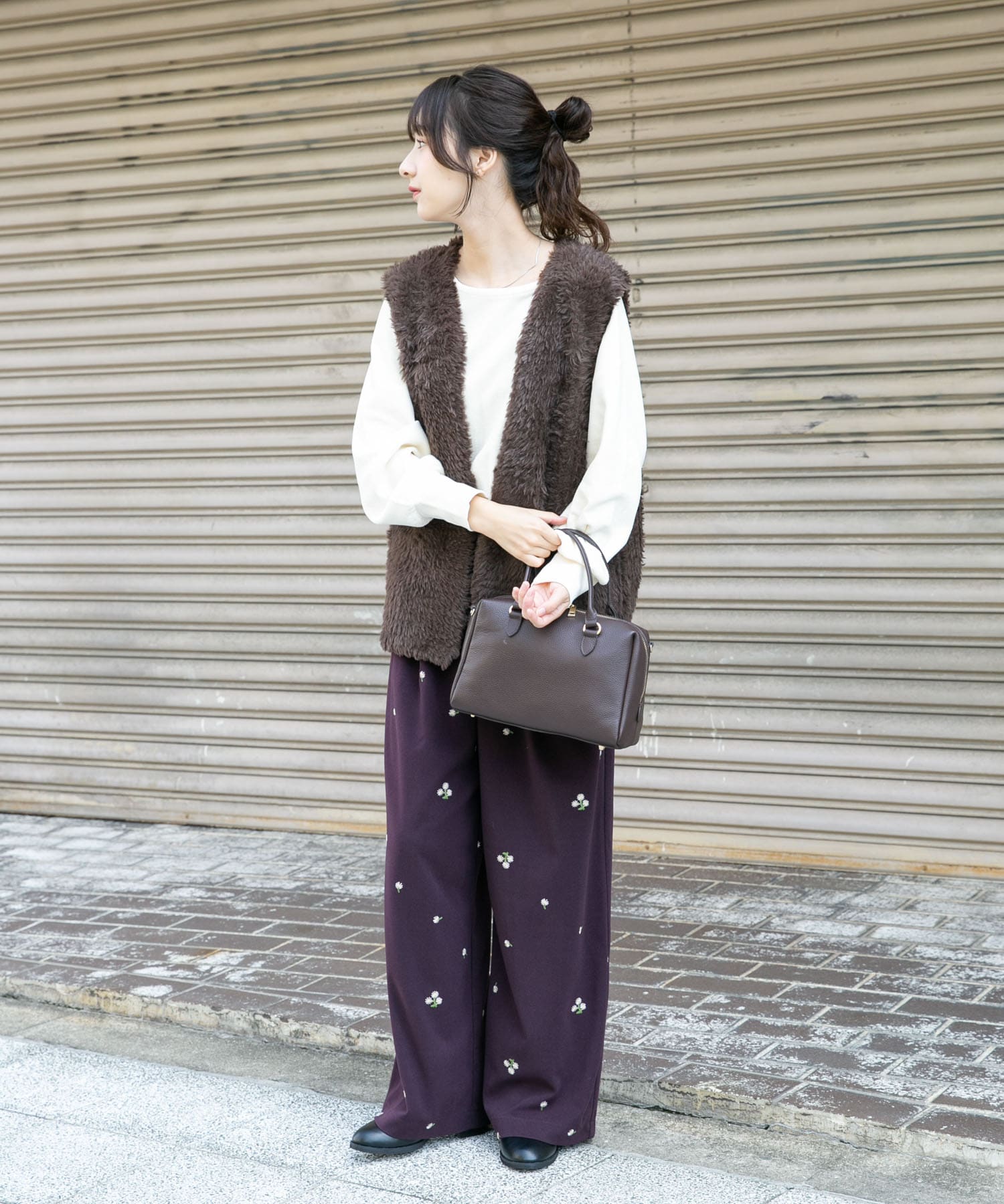 刺繍ベロアパンツ(FREE グレープ): ボトム｜URBAN RESEARCH公式
