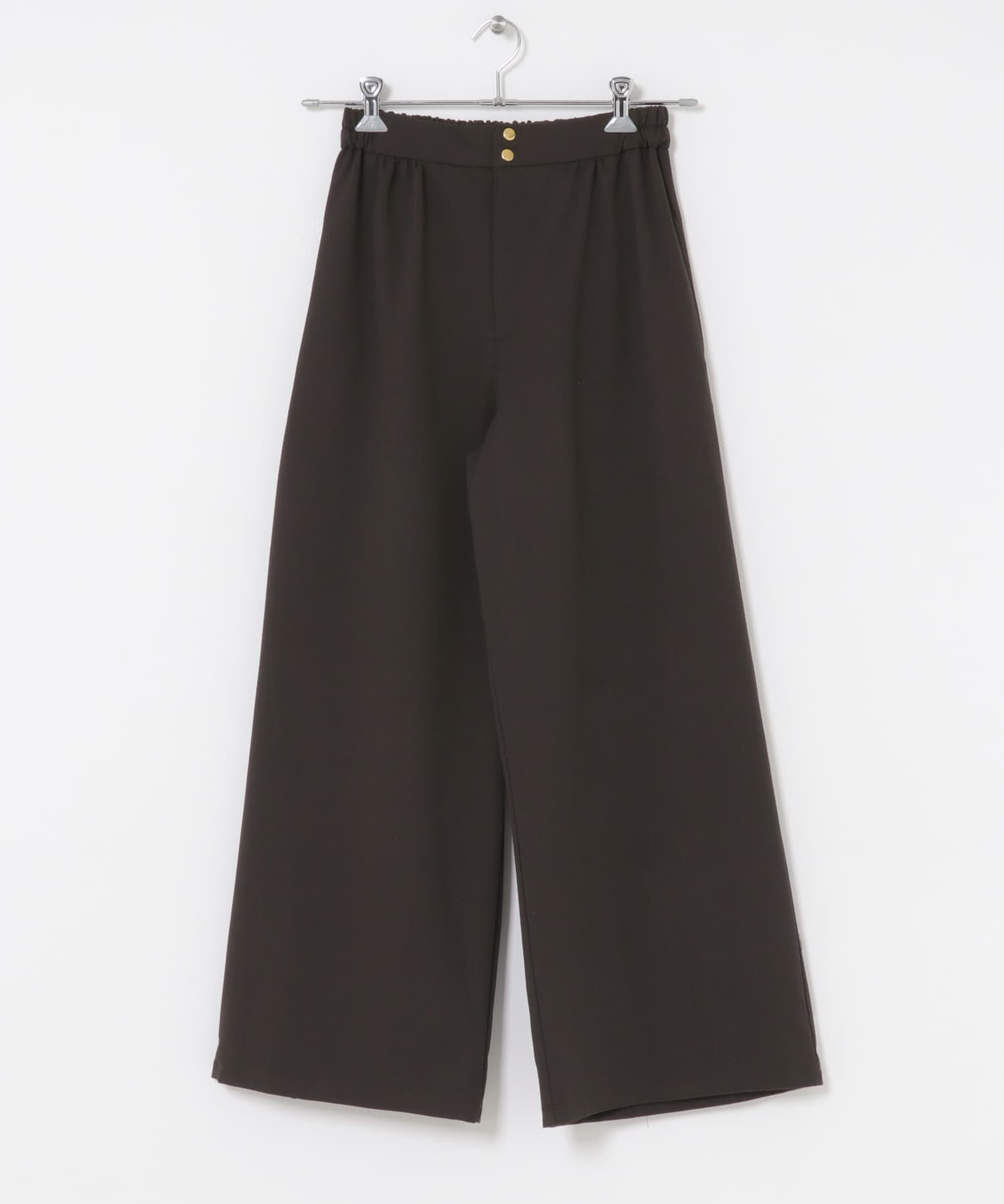 ワイドイージーパンツ BRN Free