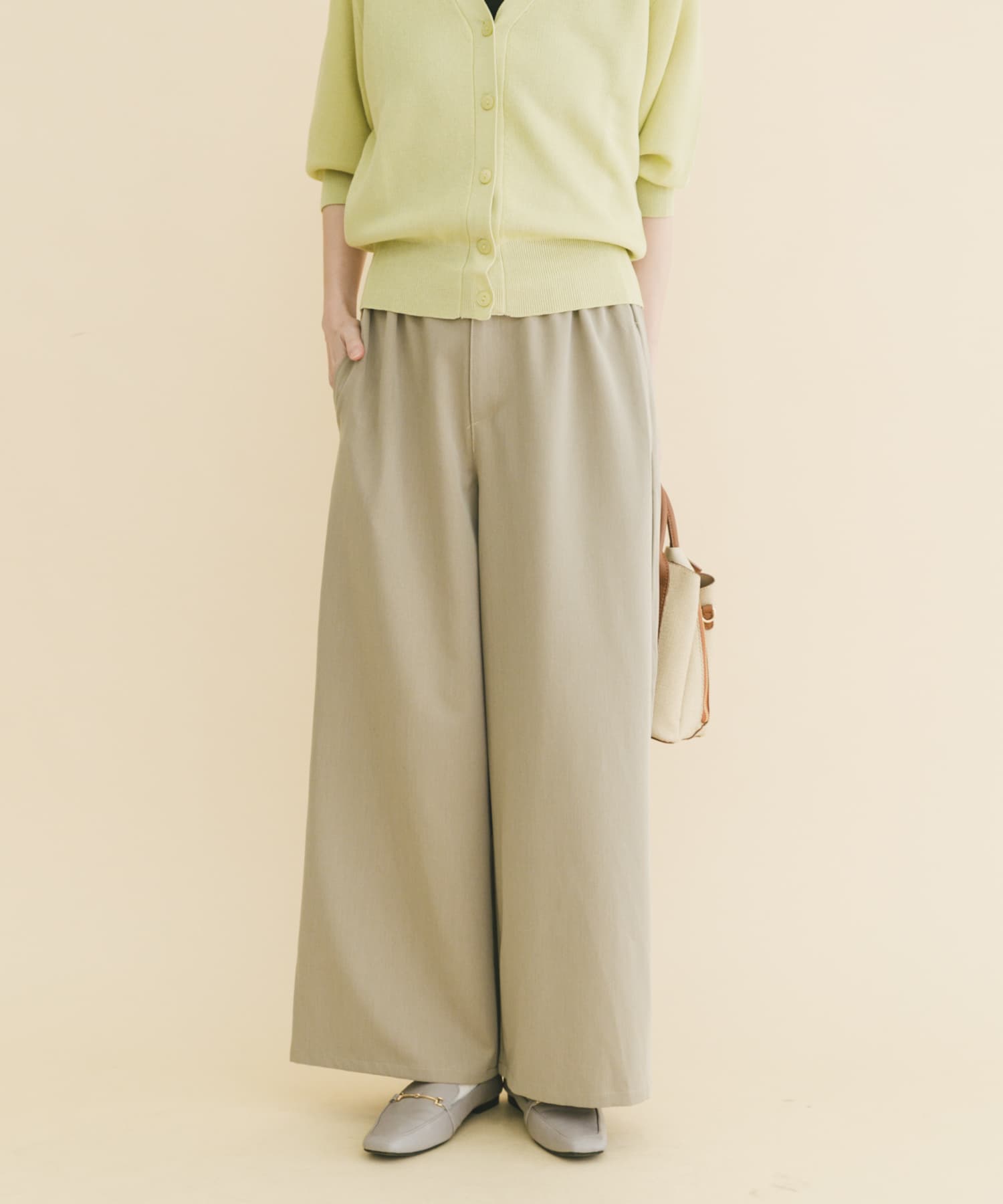 ワイドイージーパンツ