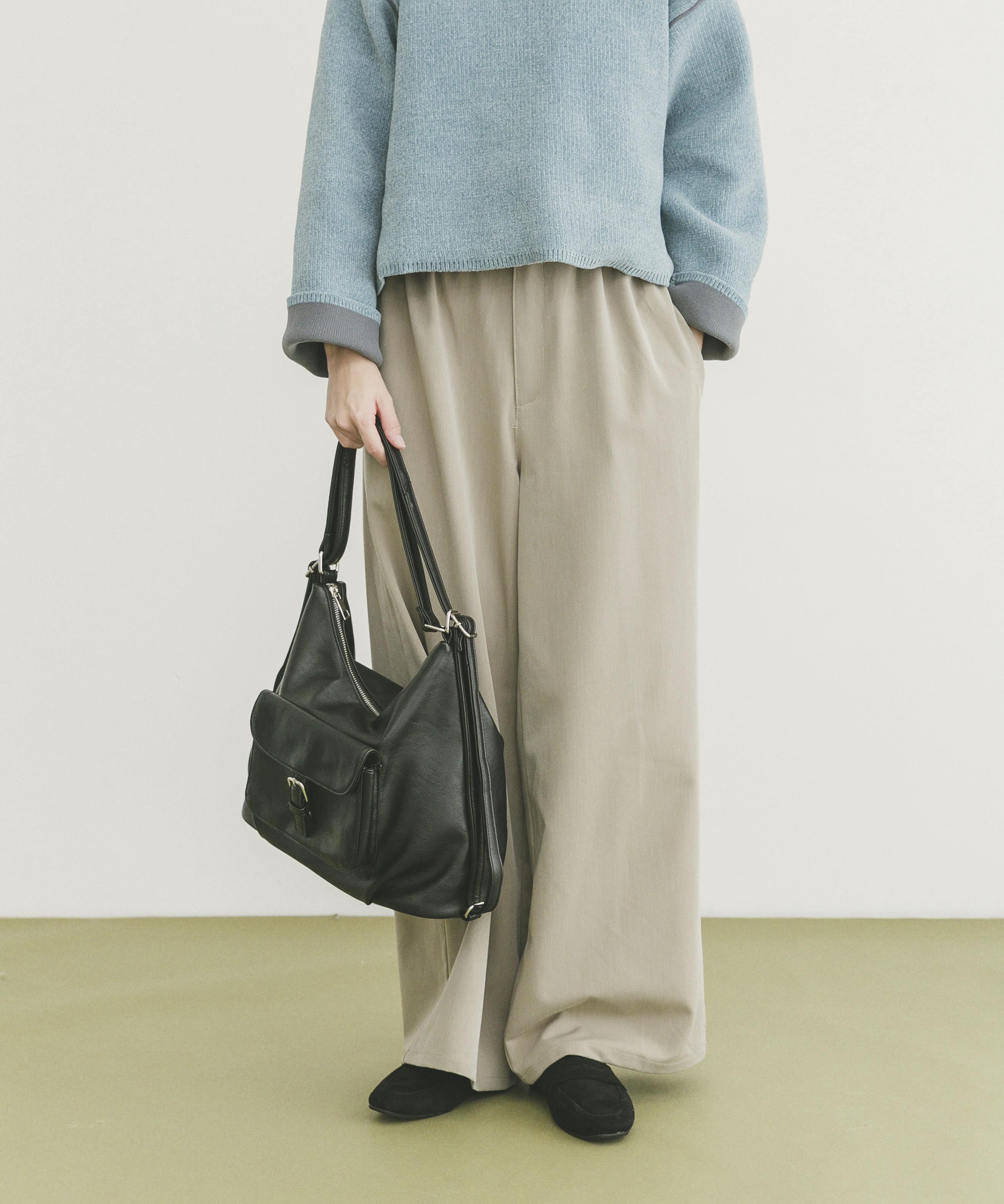 ワイドイージーパンツ