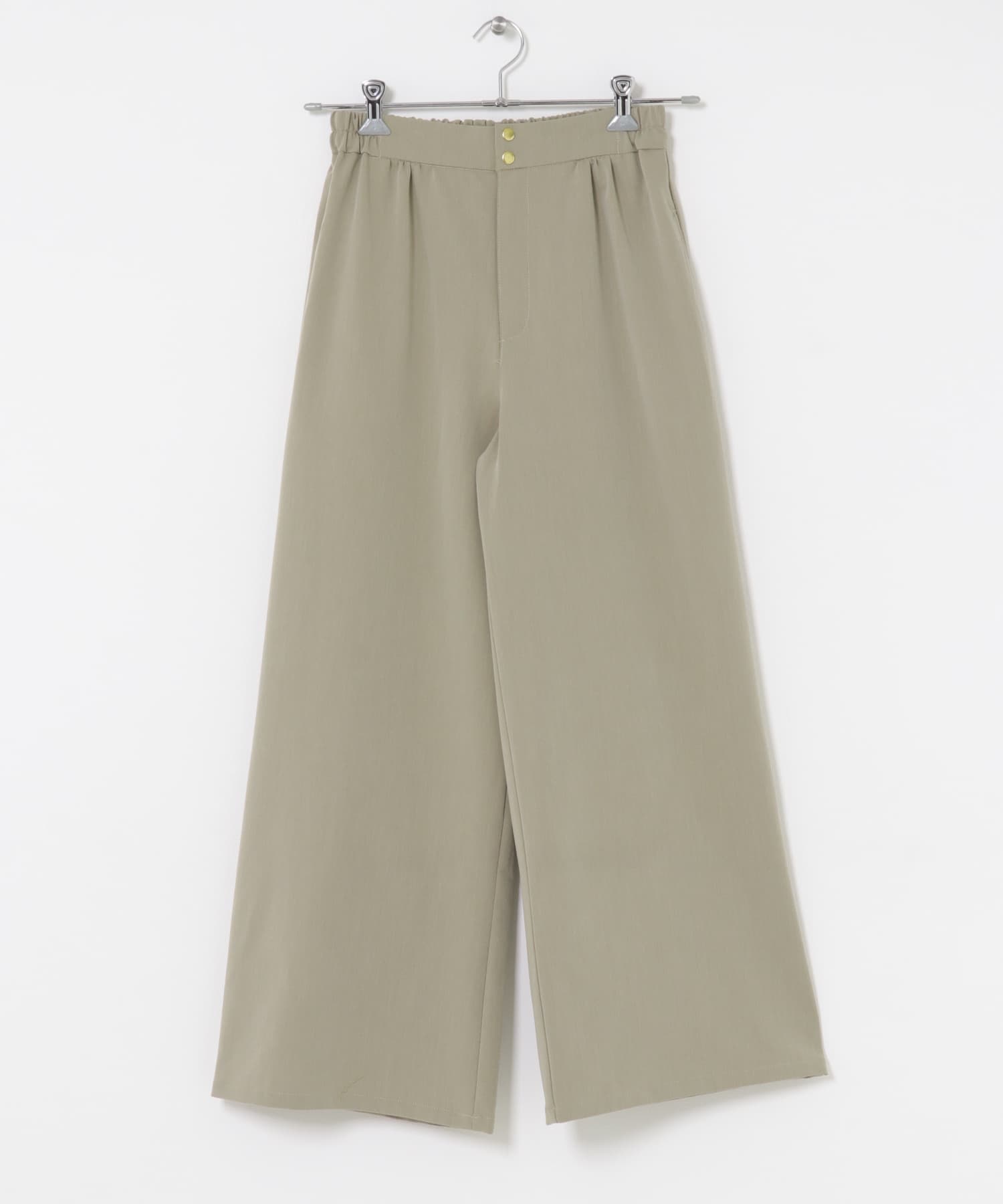 ワイドイージーパンツ BEG Free