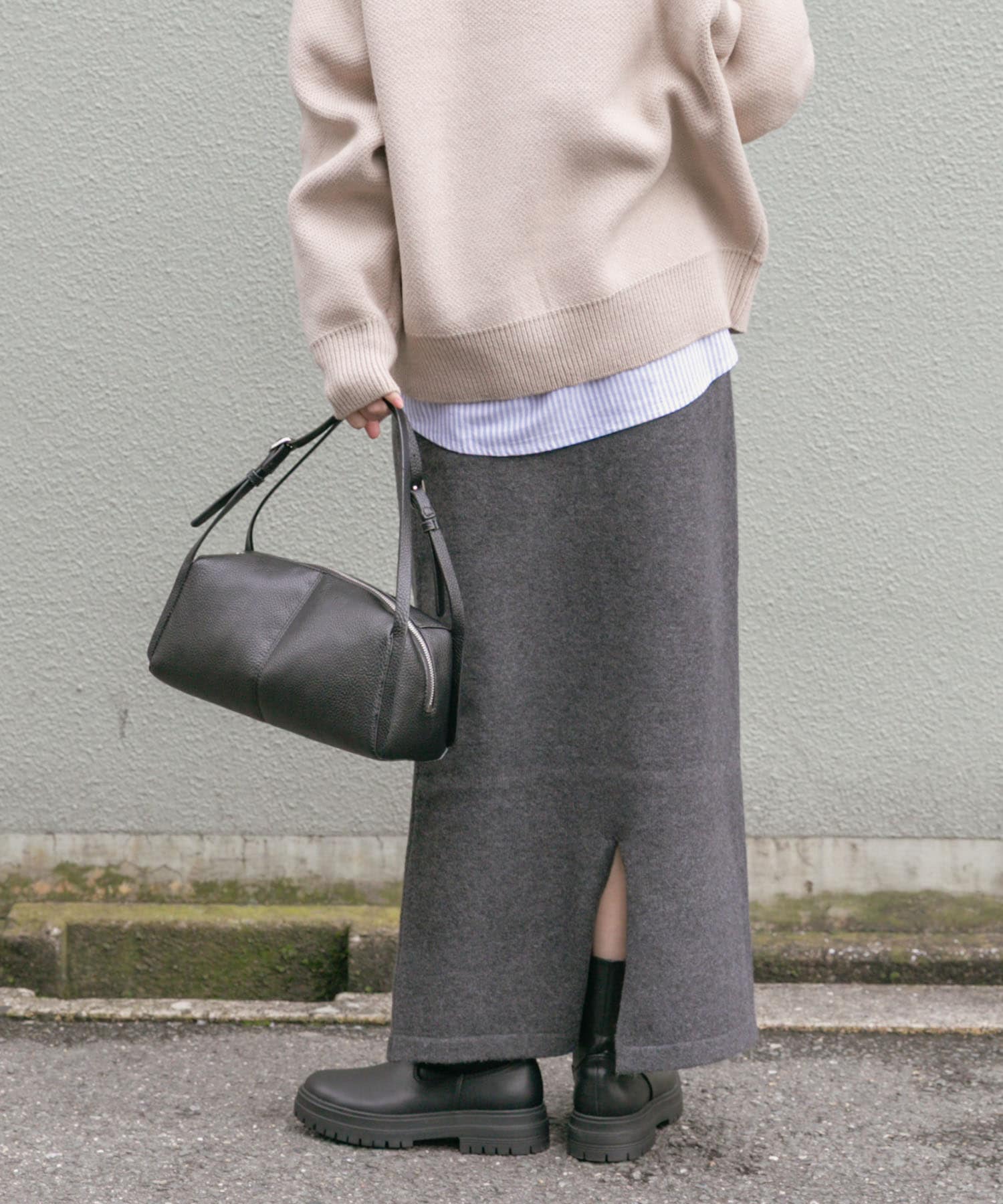 ニットロングスカート