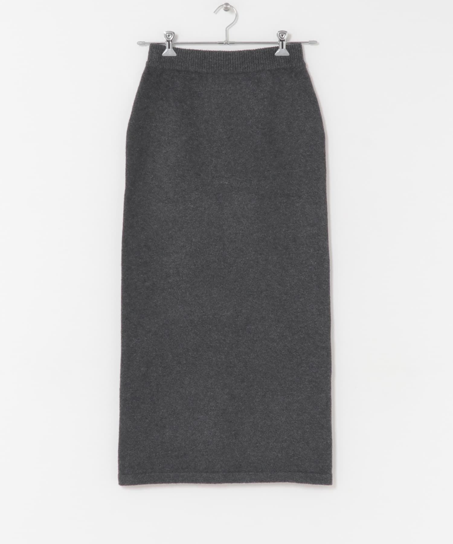 ニットロングスカート CHA Free