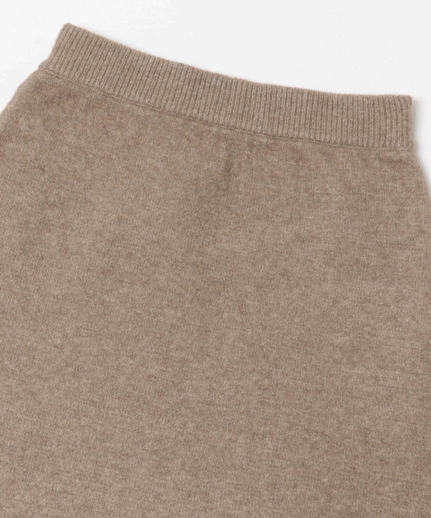 ニットロングスカート BEG Free