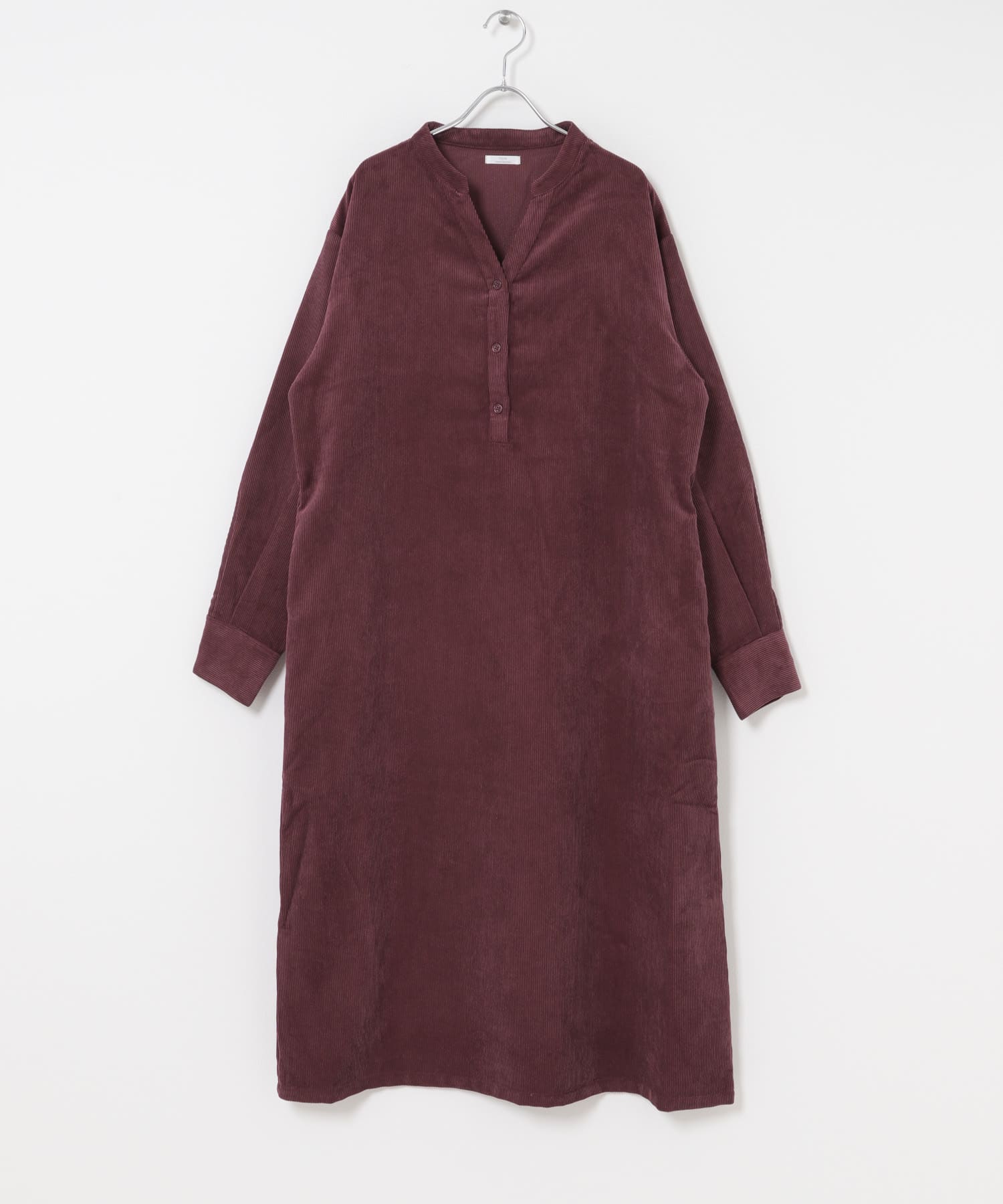 ライトコーデュロイスキッパーワンピース