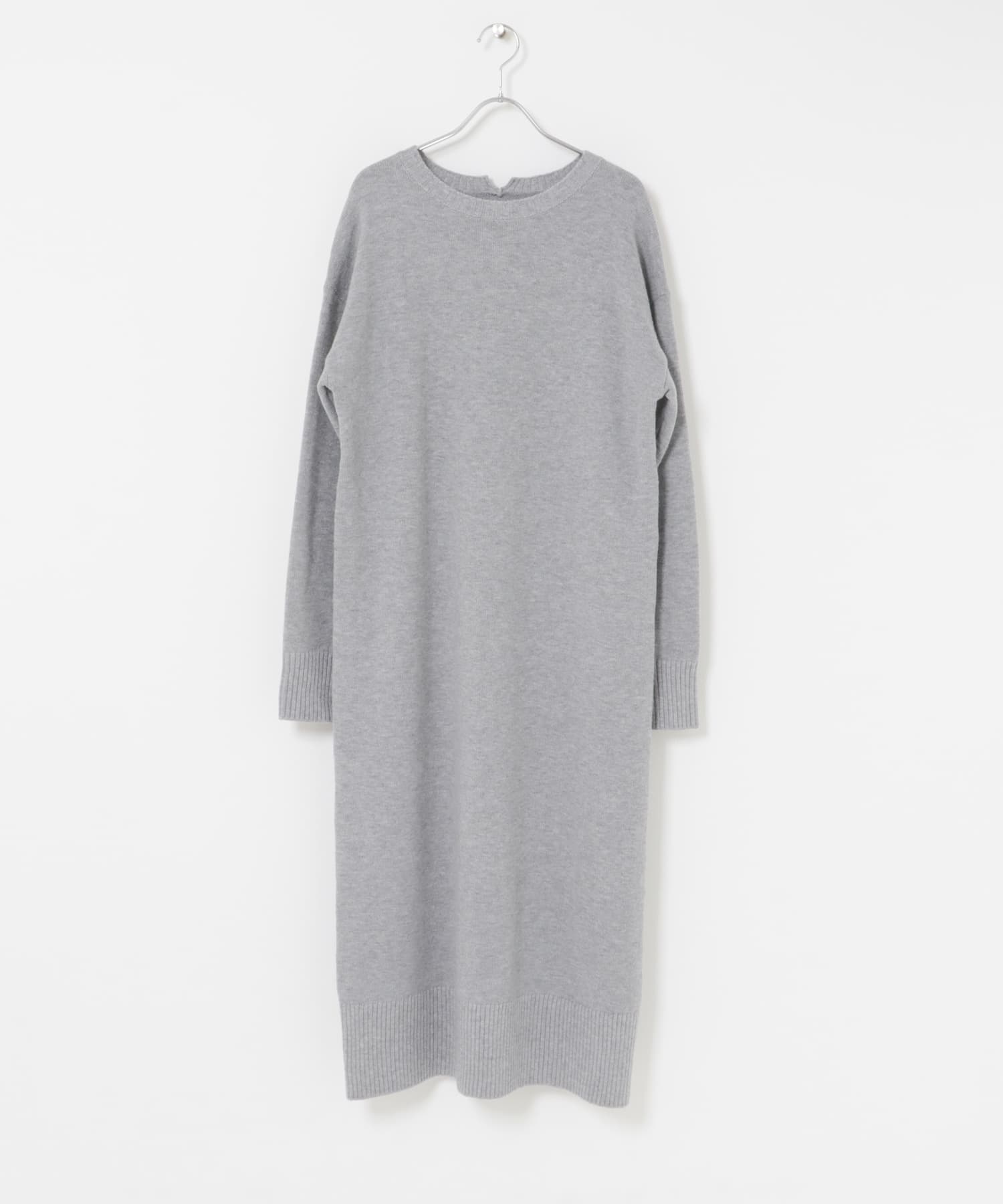 ループニットベストセットワンピース GRY Free