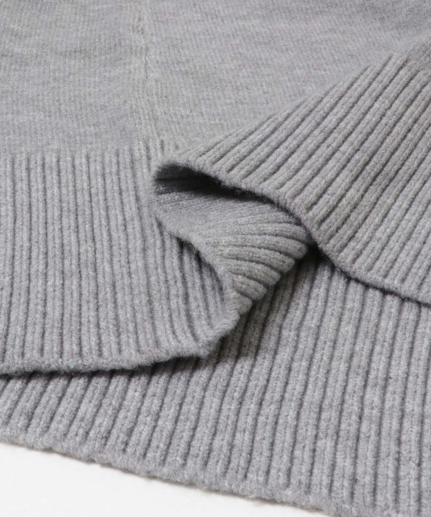 ループニットベストセットワンピース GRY Free