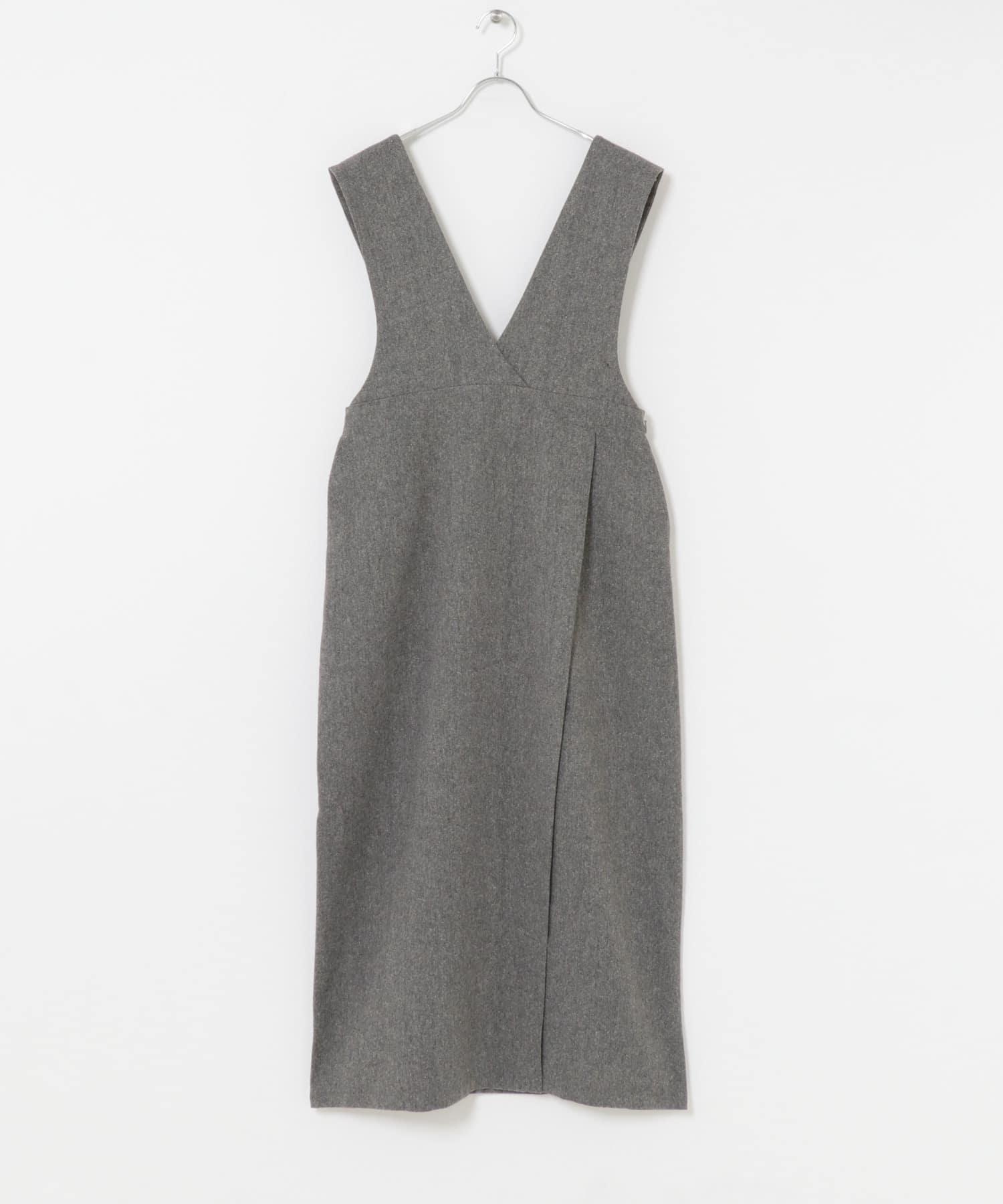 ゴマツイードジャンパースカート GRY Free