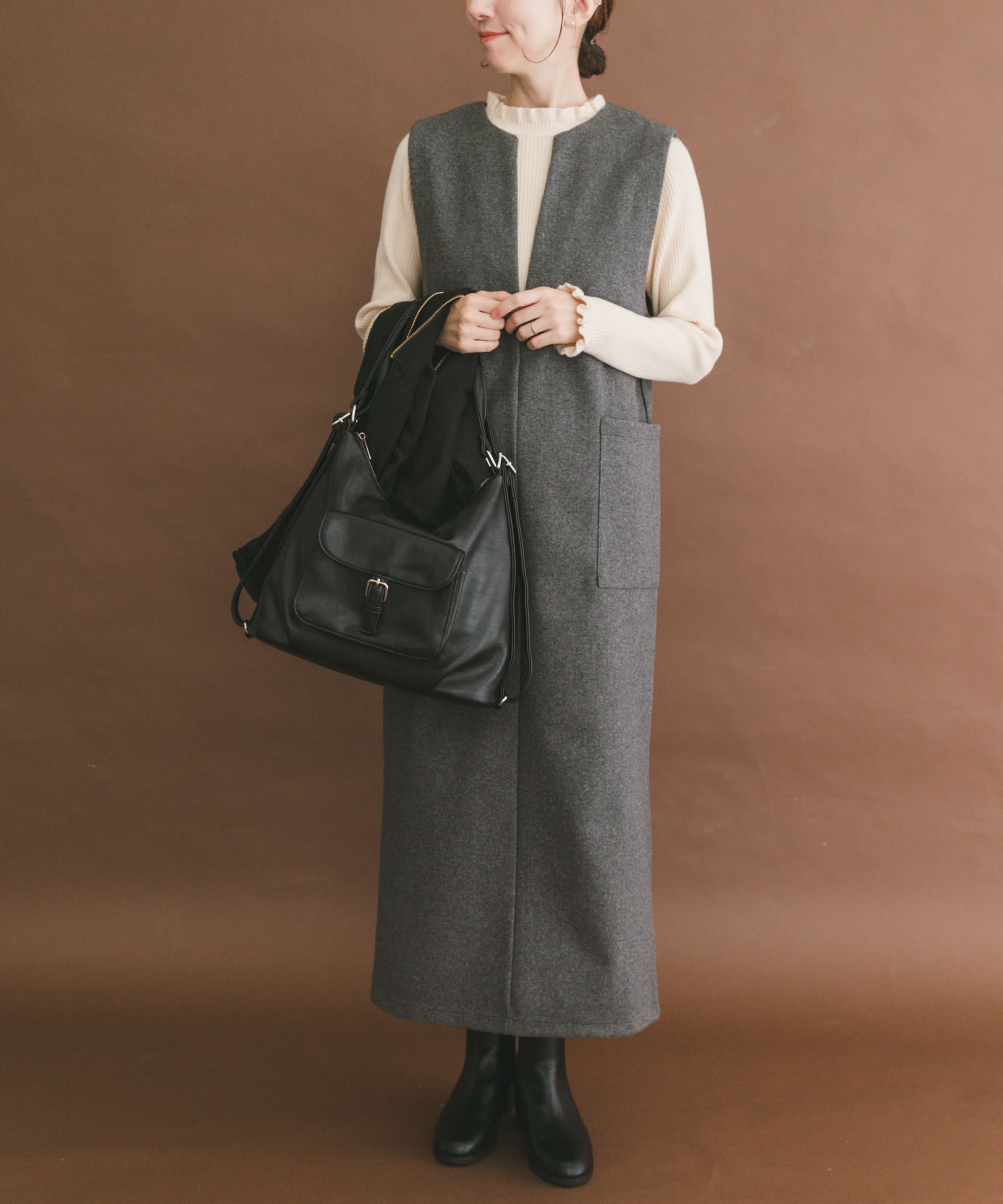 身長：164cm サイズ：FREE