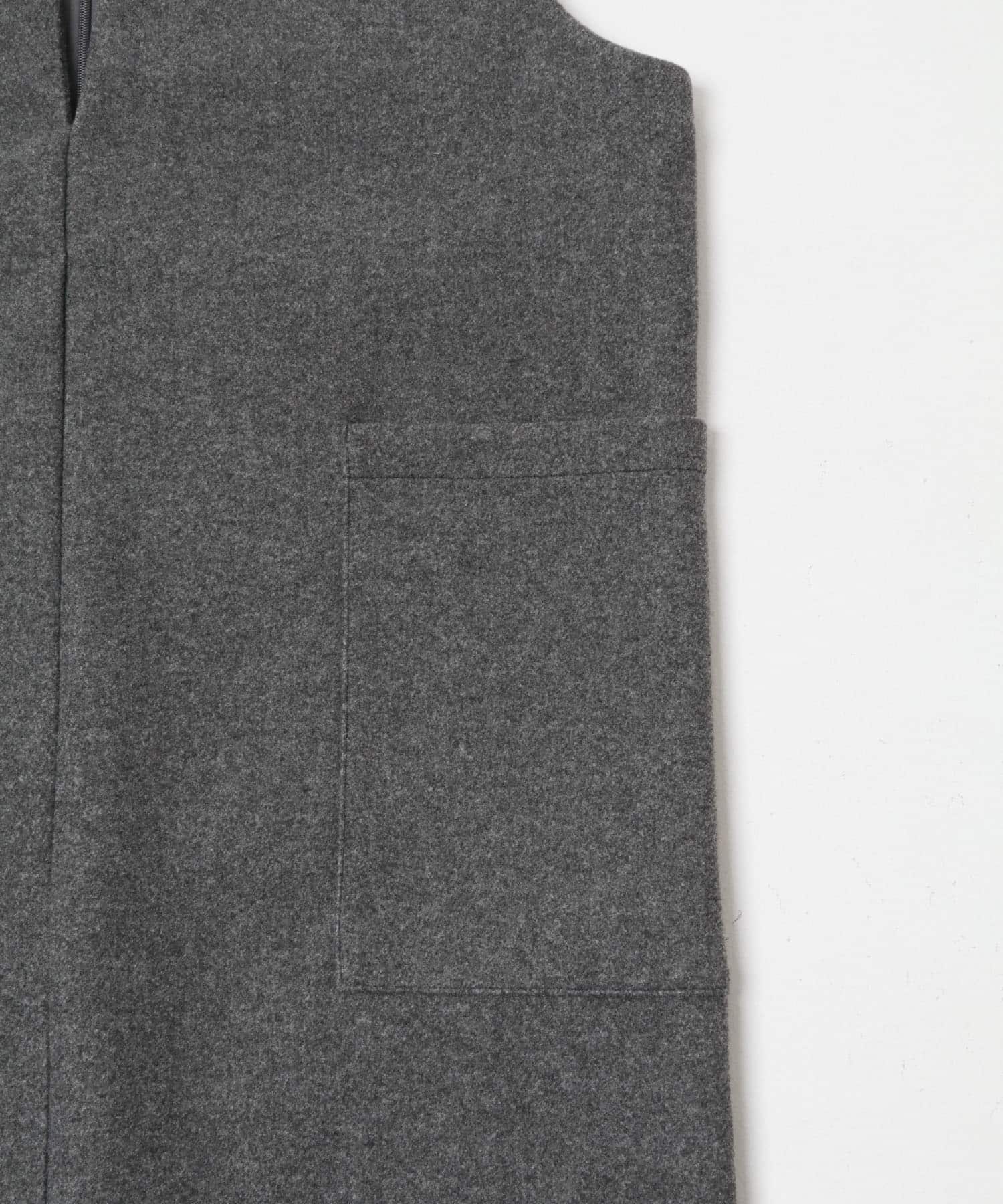 ジャージメルトンジャンパースカート GRY Free