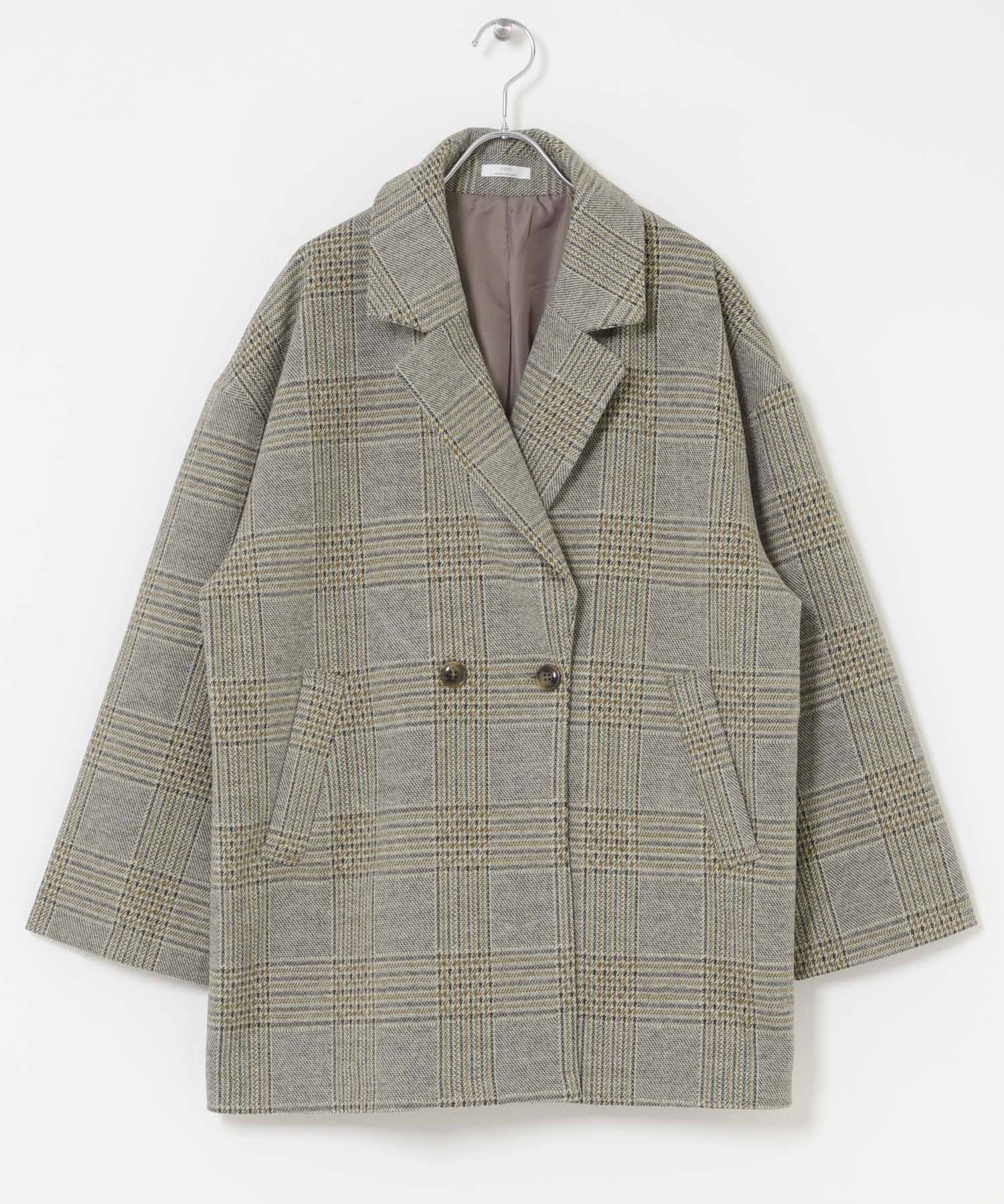 オーバーサイズジャケット B.CHECK Free