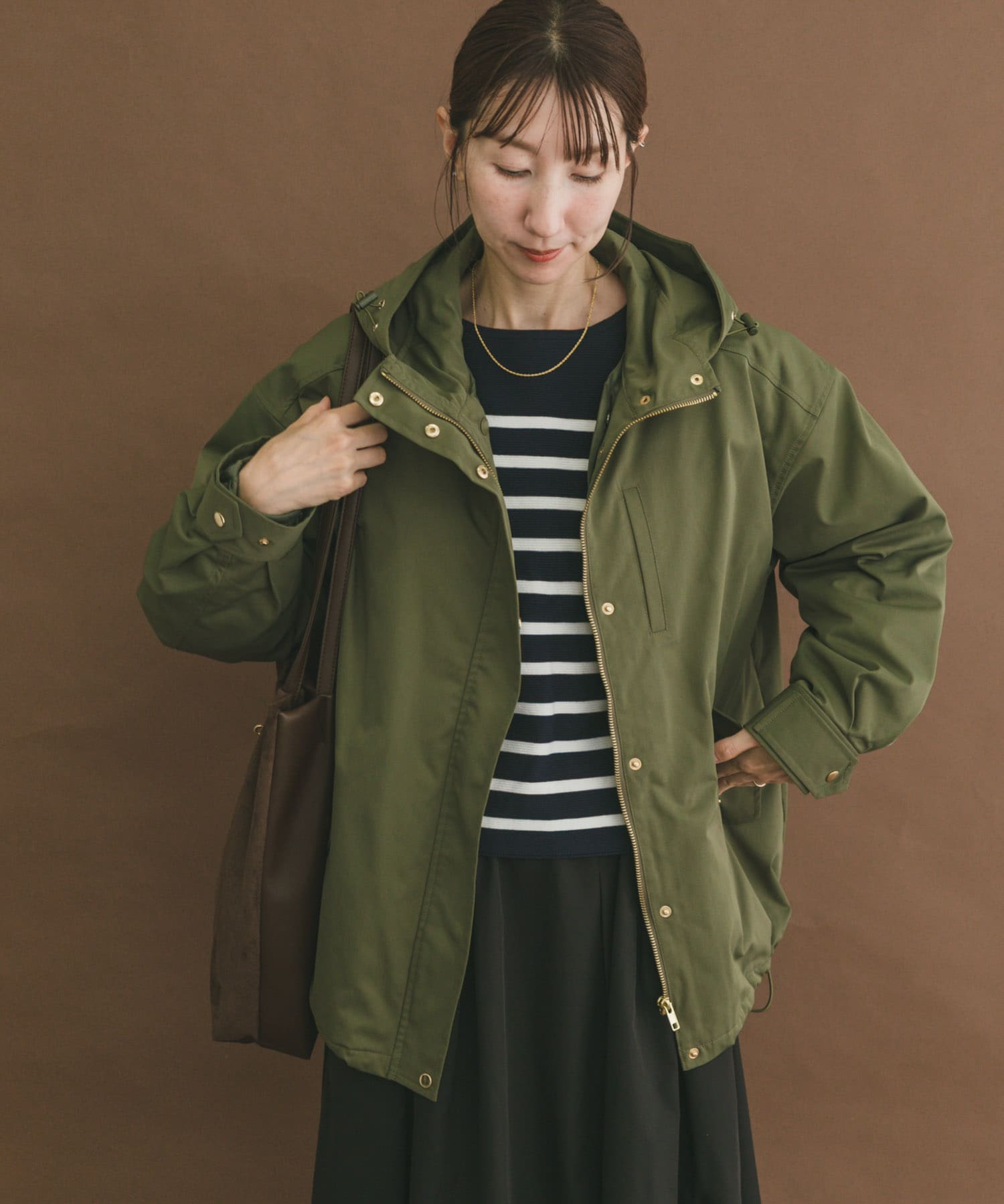 キルトライナー付きマウンテンパーカー