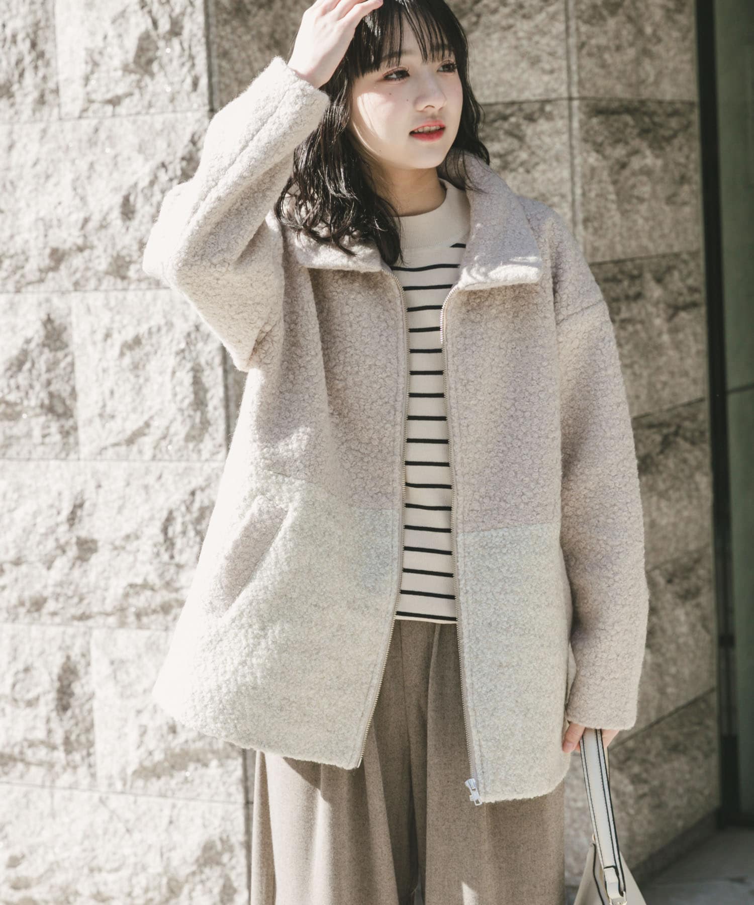 ボア切替ジャケット