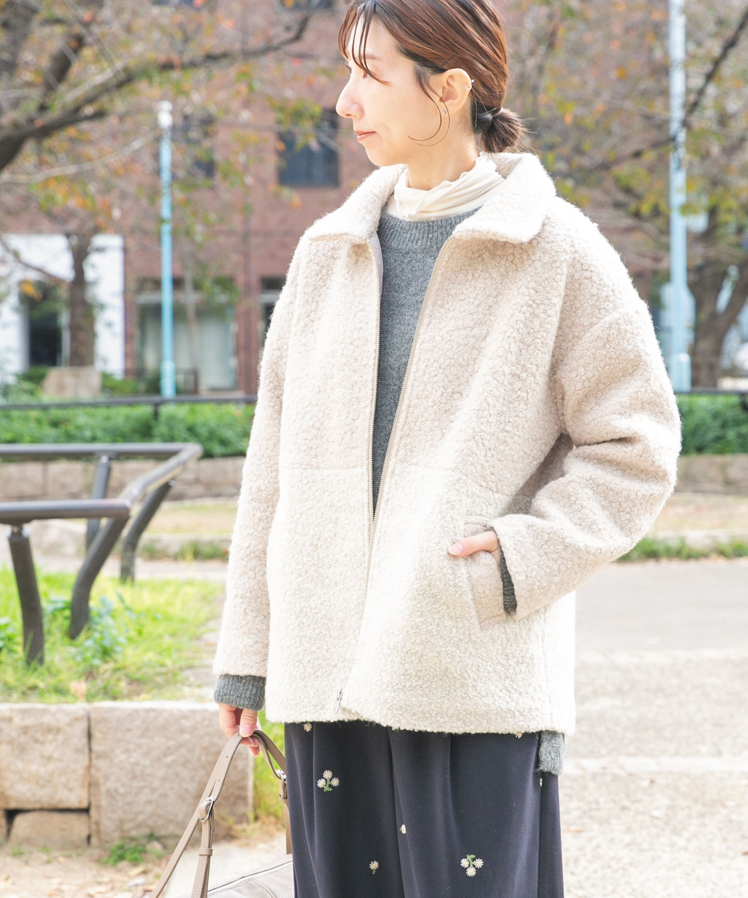 ボア切替ジャケット