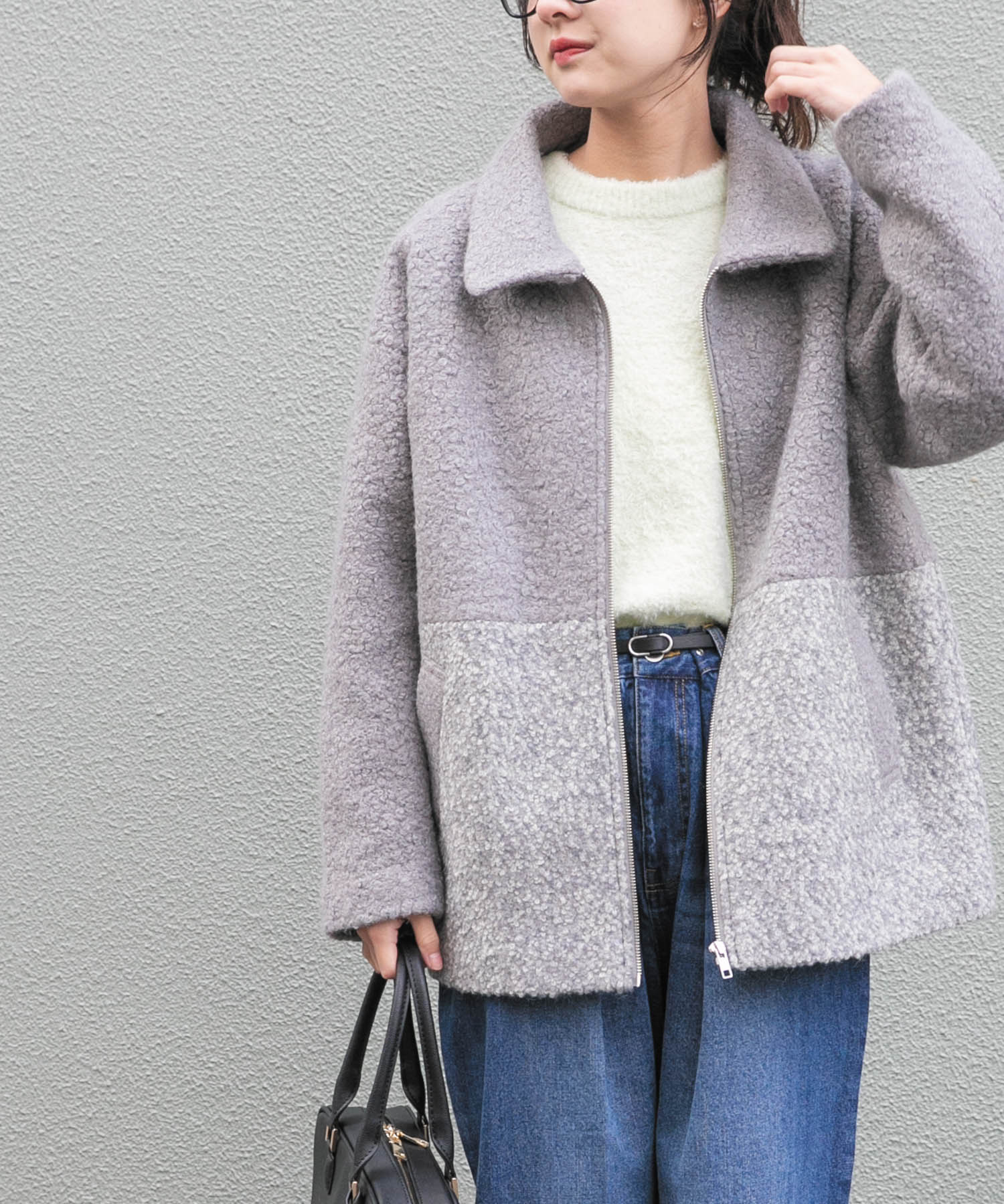 ボア切替ジャケット